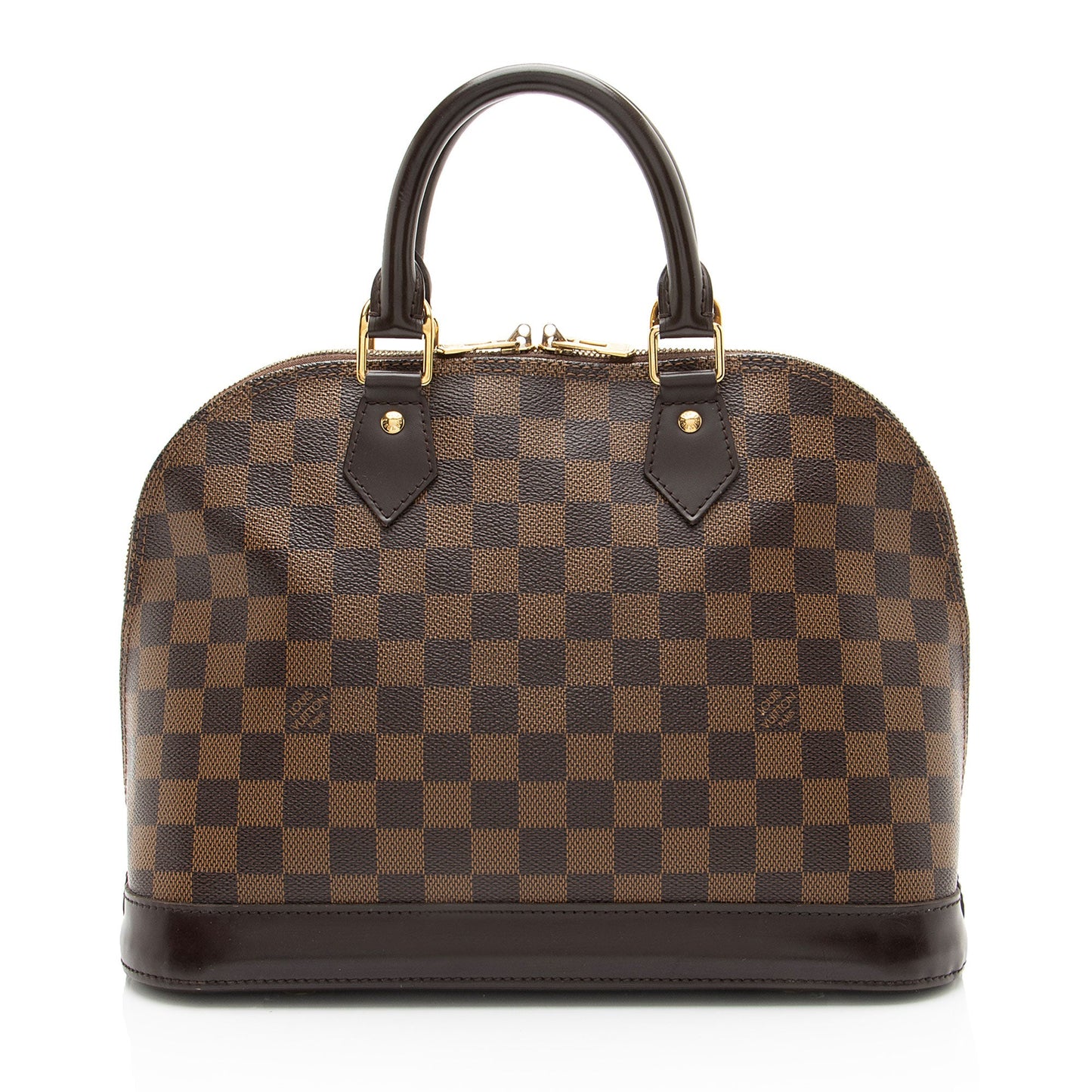 Louis Vuitton Damier Ebene Alma PM Satchel