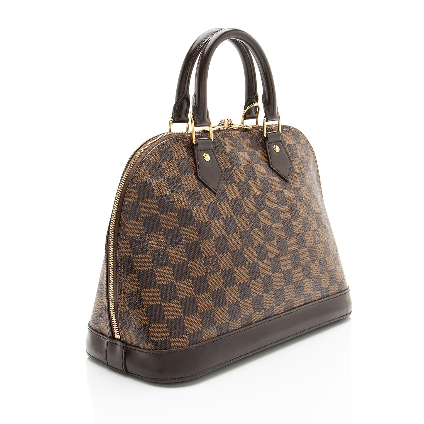 Louis Vuitton Damier Ebene Alma PM Satchel