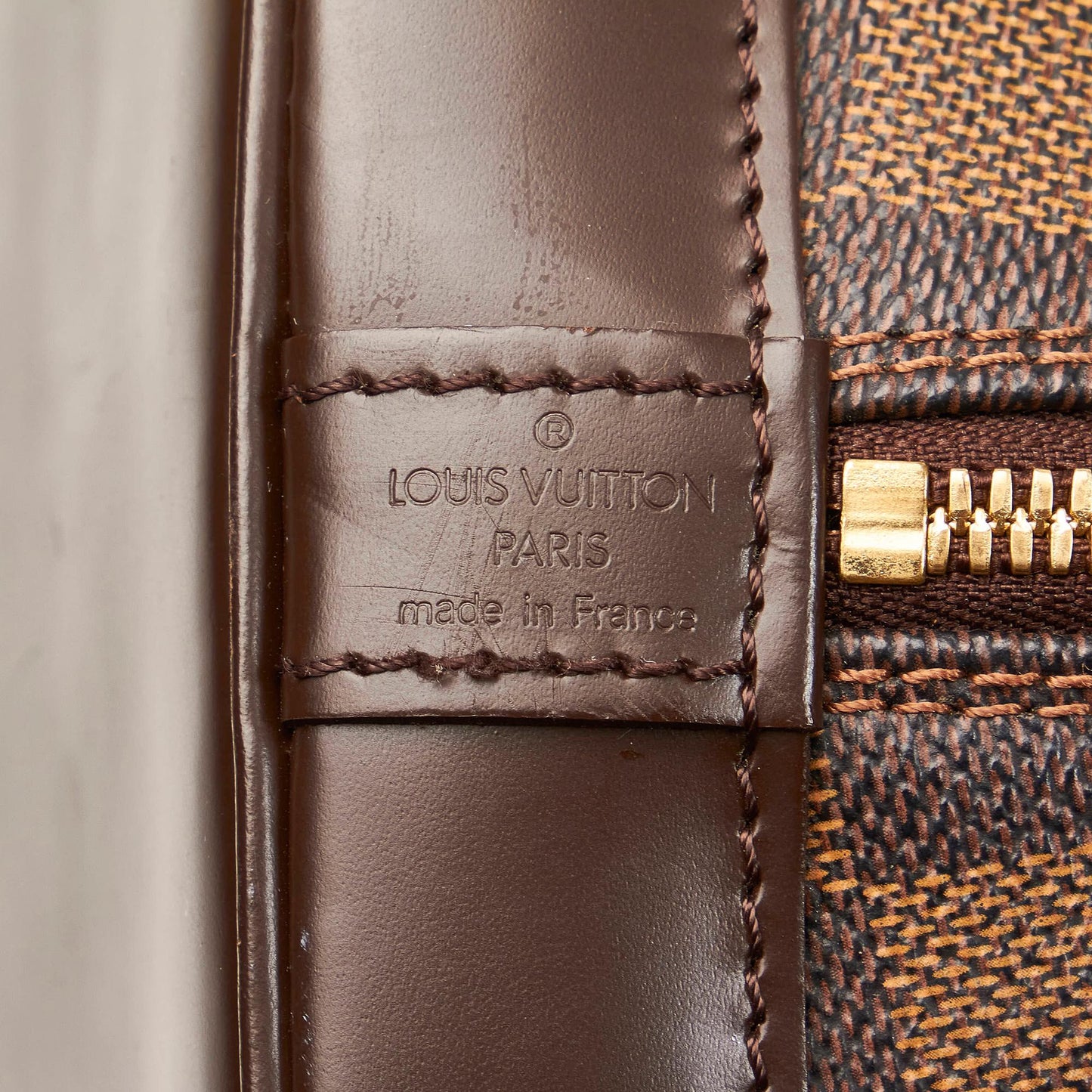 Louis Vuitton Damier Ebene Alma PM (SHG-29425)