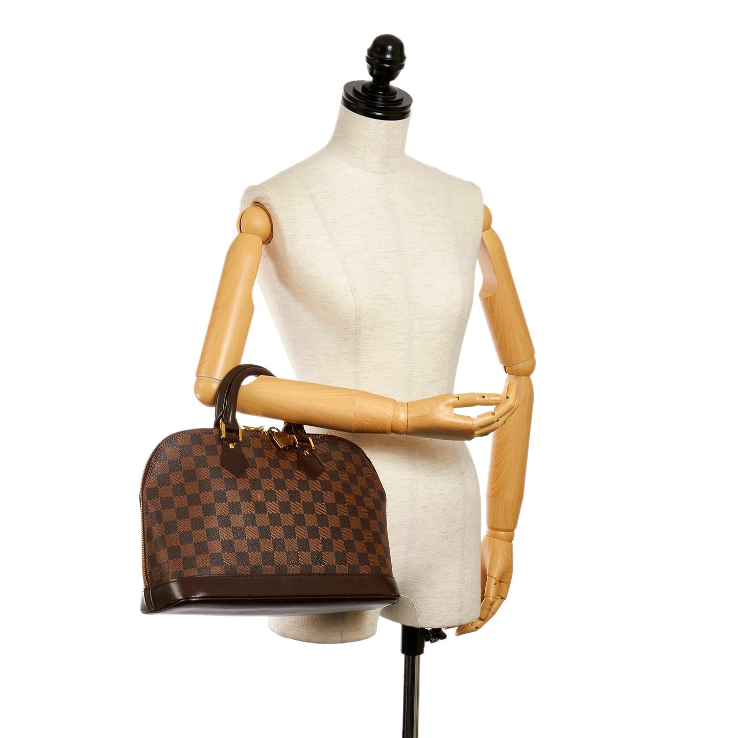 Louis Vuitton Damier Ebene Alma PM (SHG-29425)