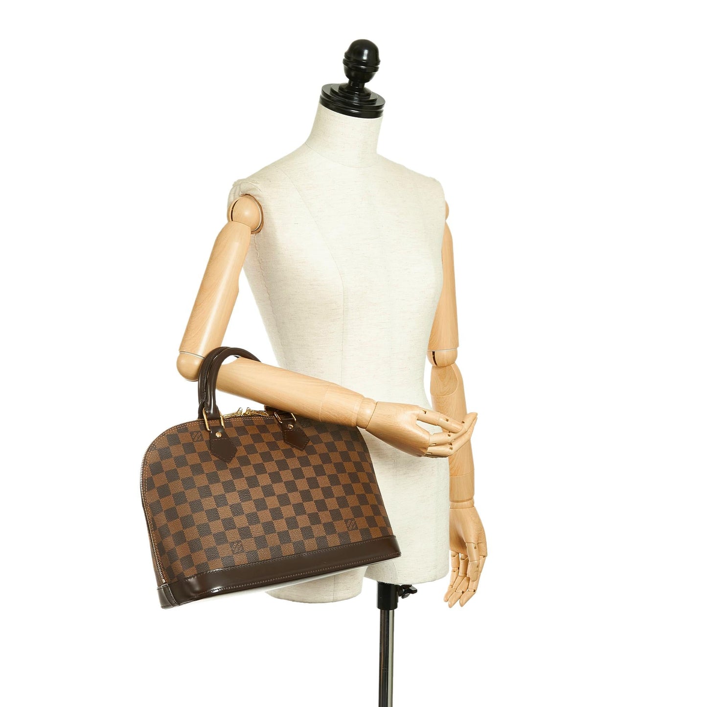 Louis Vuitton Damier Ebene Alma PM (SHG-33584)