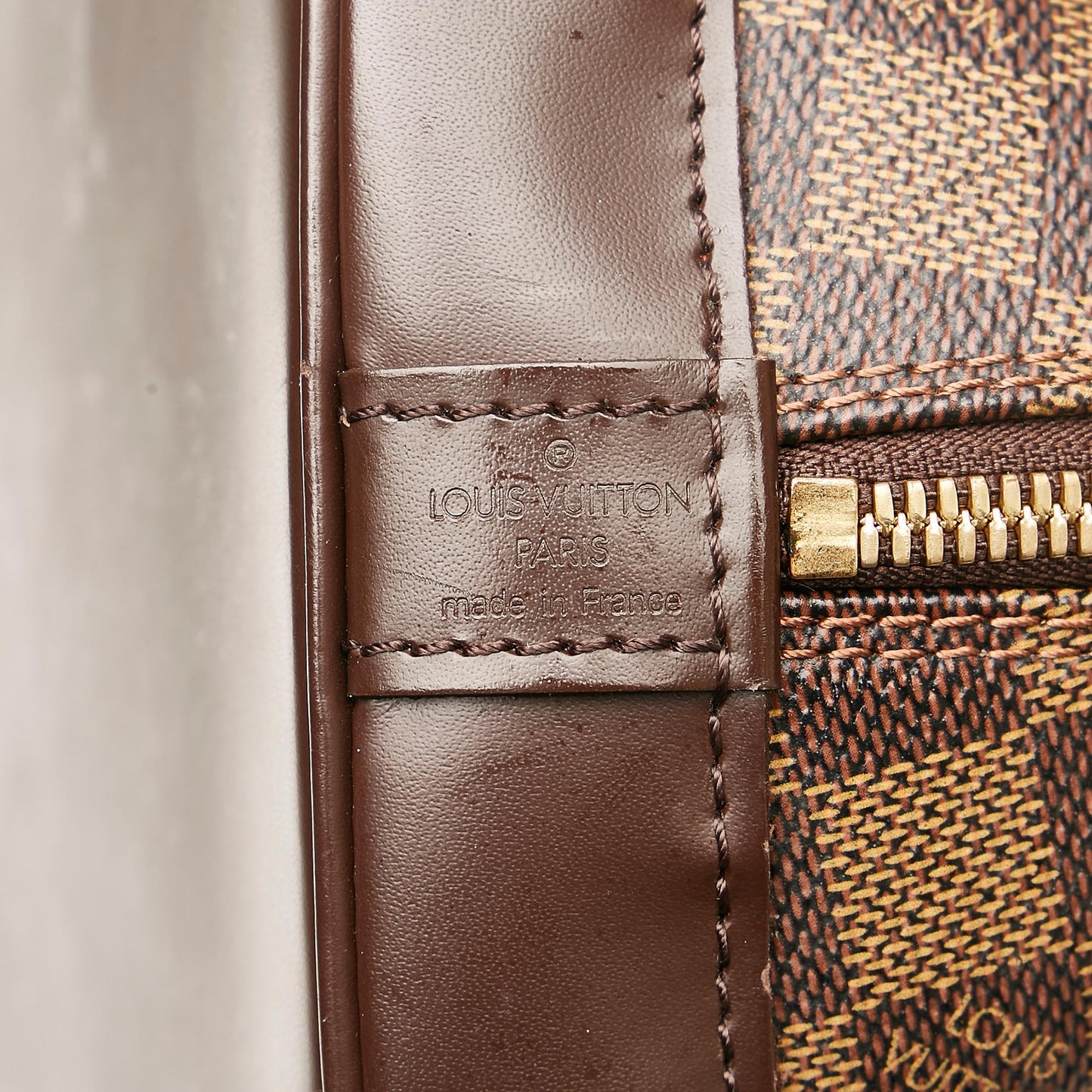 Louis Vuitton Damier Ebene Alma PM (SHG-34434)