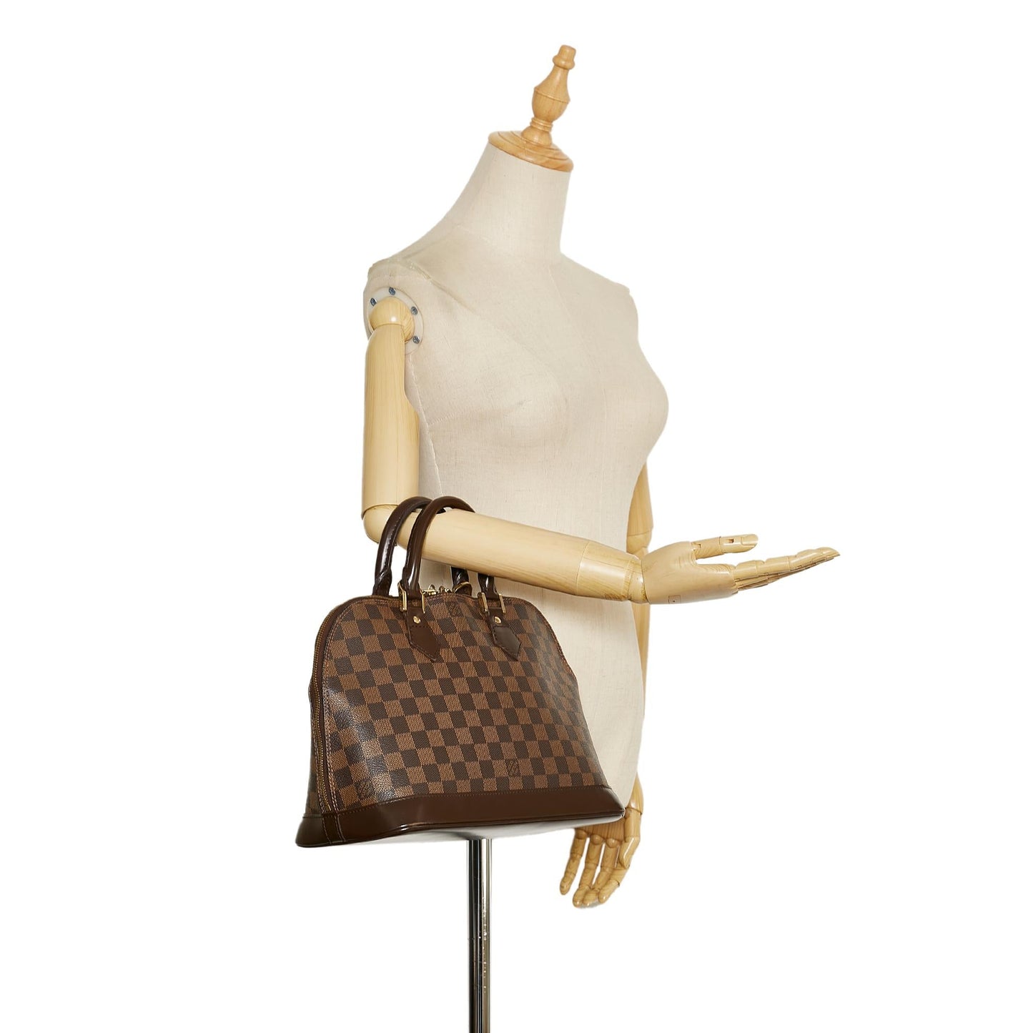 Louis Vuitton Damier Ebene Alma PM (SHG-35988)