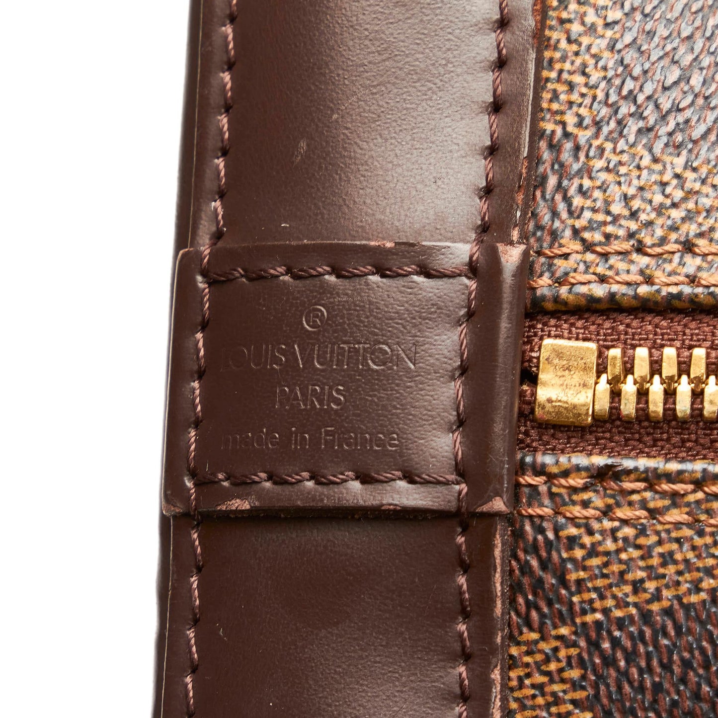 Louis Vuitton Damier Ebene Alma PM (SHG-37259)