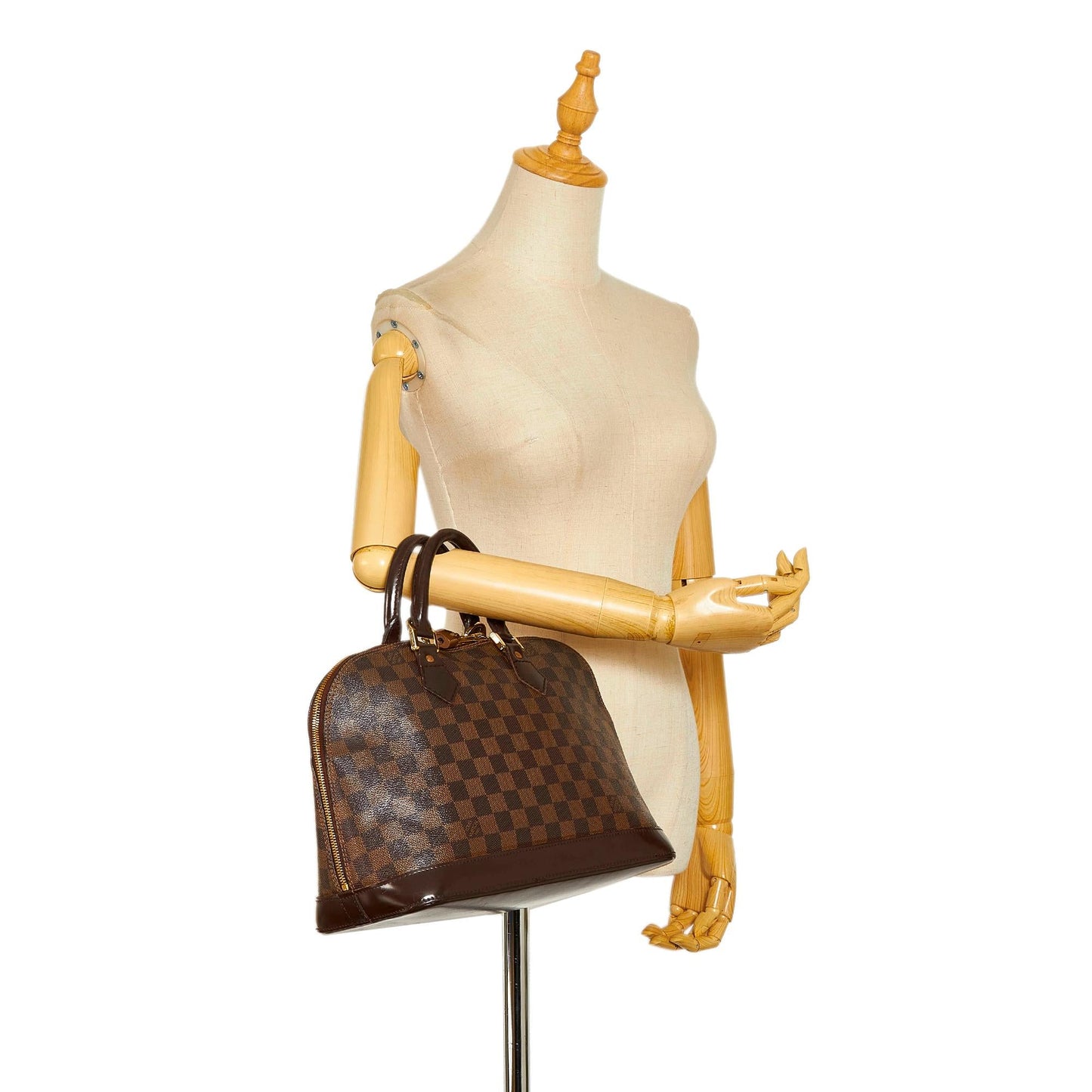 Louis Vuitton Damier Ebene Alma PM (SHG-37259)