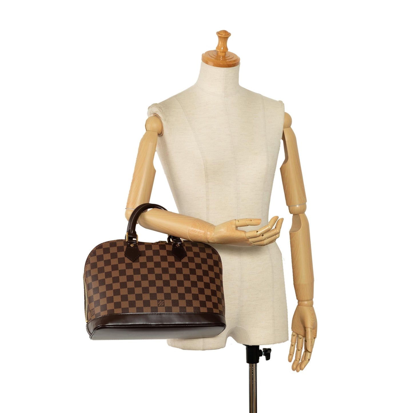 Louis Vuitton Damier Ebene Alma PM (SHG-9HatKK)