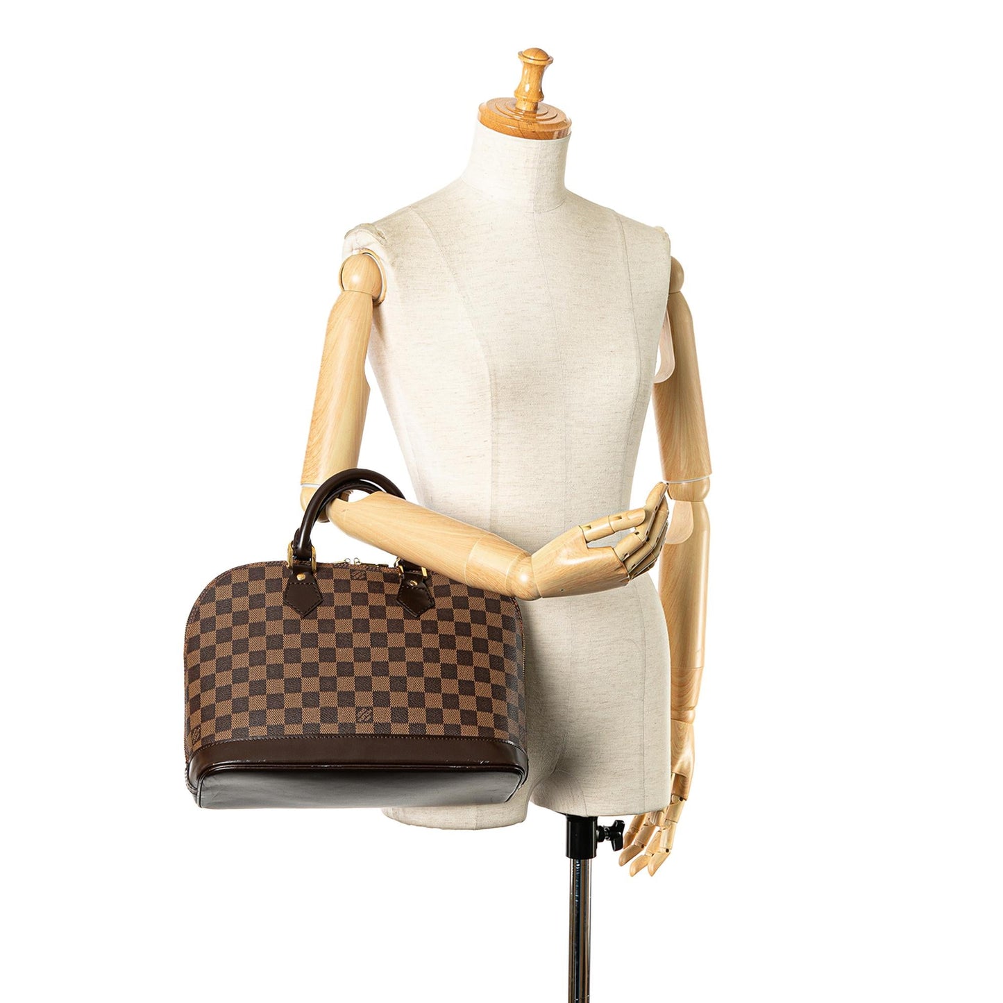 Louis Vuitton Damier Ebene Alma PM (SHG-qWfOGx)