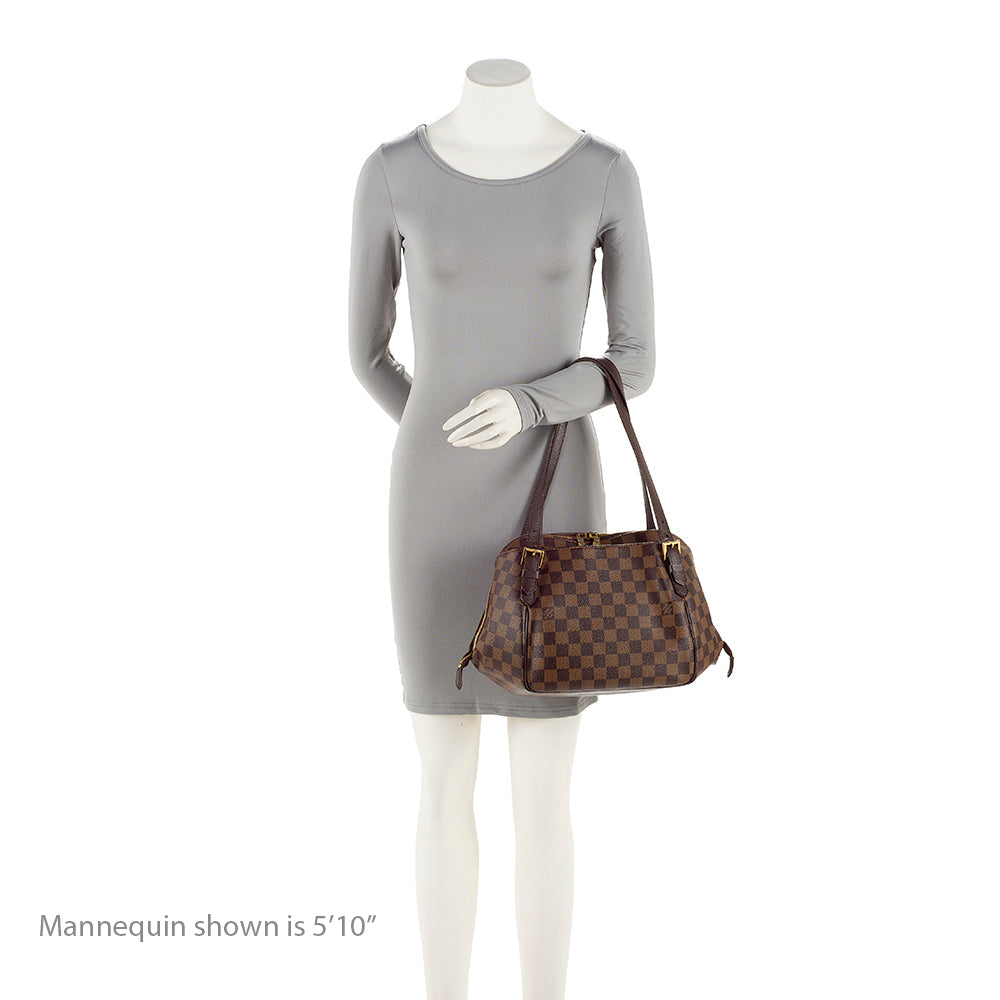 Louis Vuitton Damier Ebene Belem MM Shoulder Bag (SHF-20154)