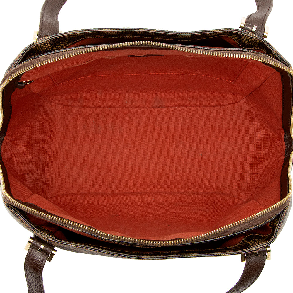 Louis Vuitton Damier Ebene Belem MM Shoulder Bag (SHF-21622)