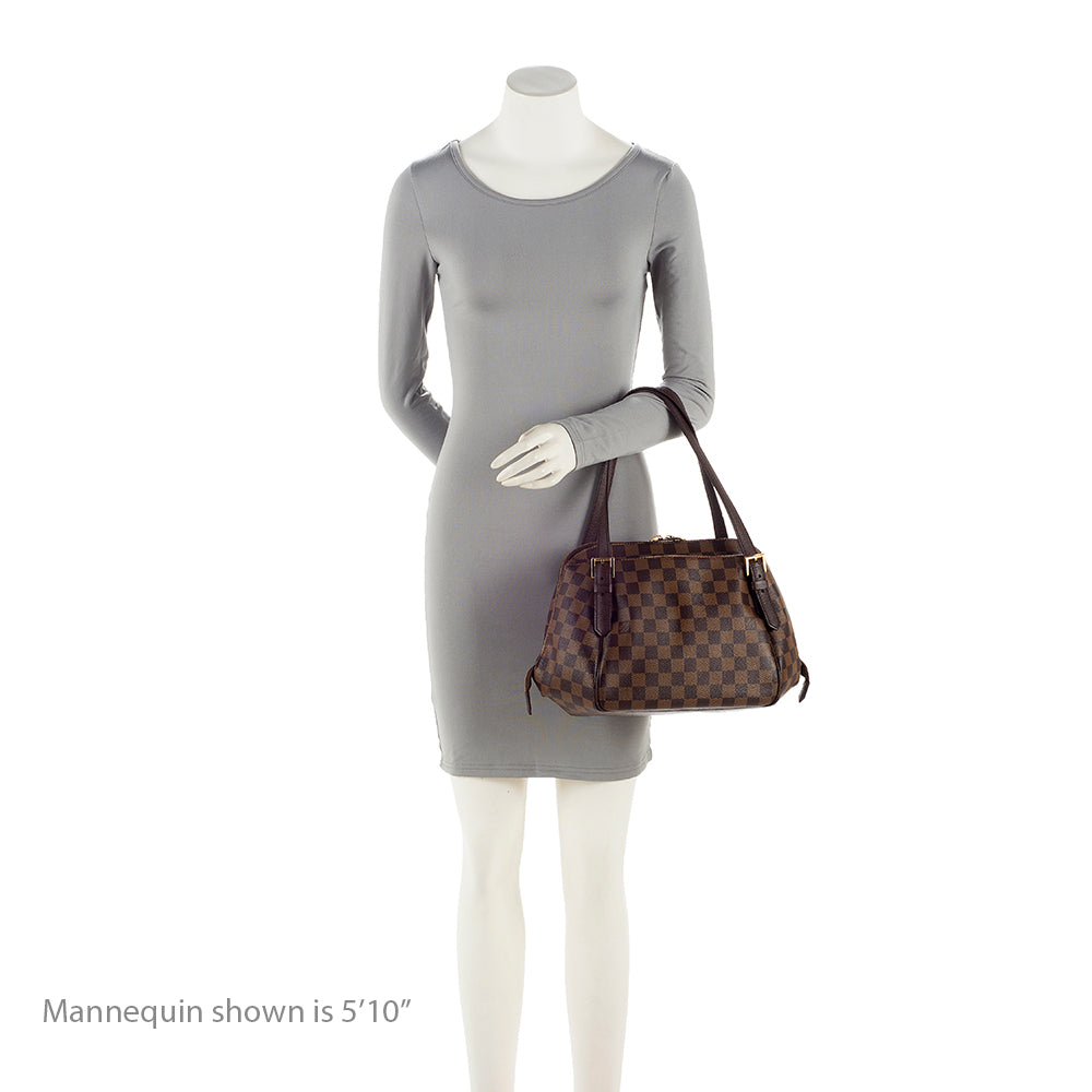 Louis Vuitton Damier Ebene Belem MM Shoulder Bag (SHF-21622)