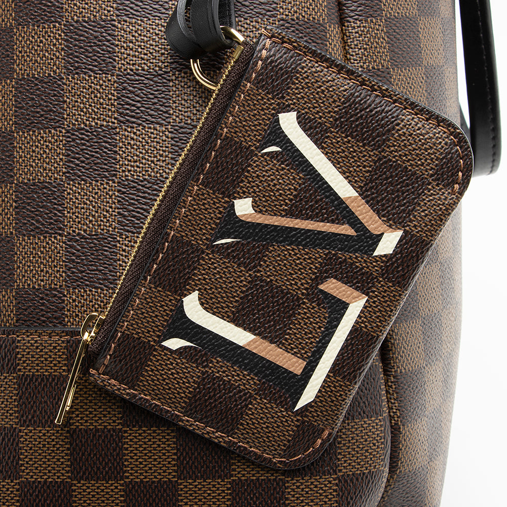 Louis Vuitton Damier Ebene Belmont MM Tote (SHF-19998)