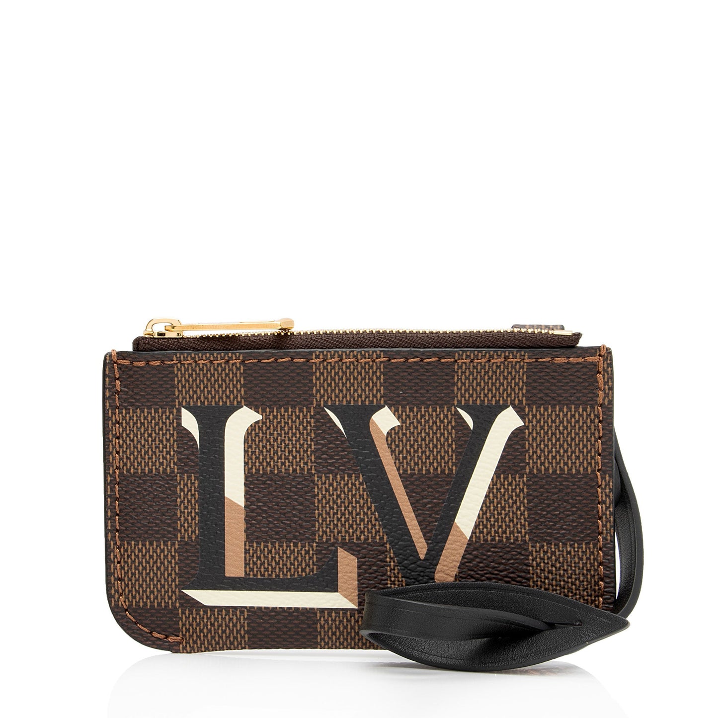 Louis Vuitton Damier Ebene Belmont PM Pochette (SHF-sh4QTt)