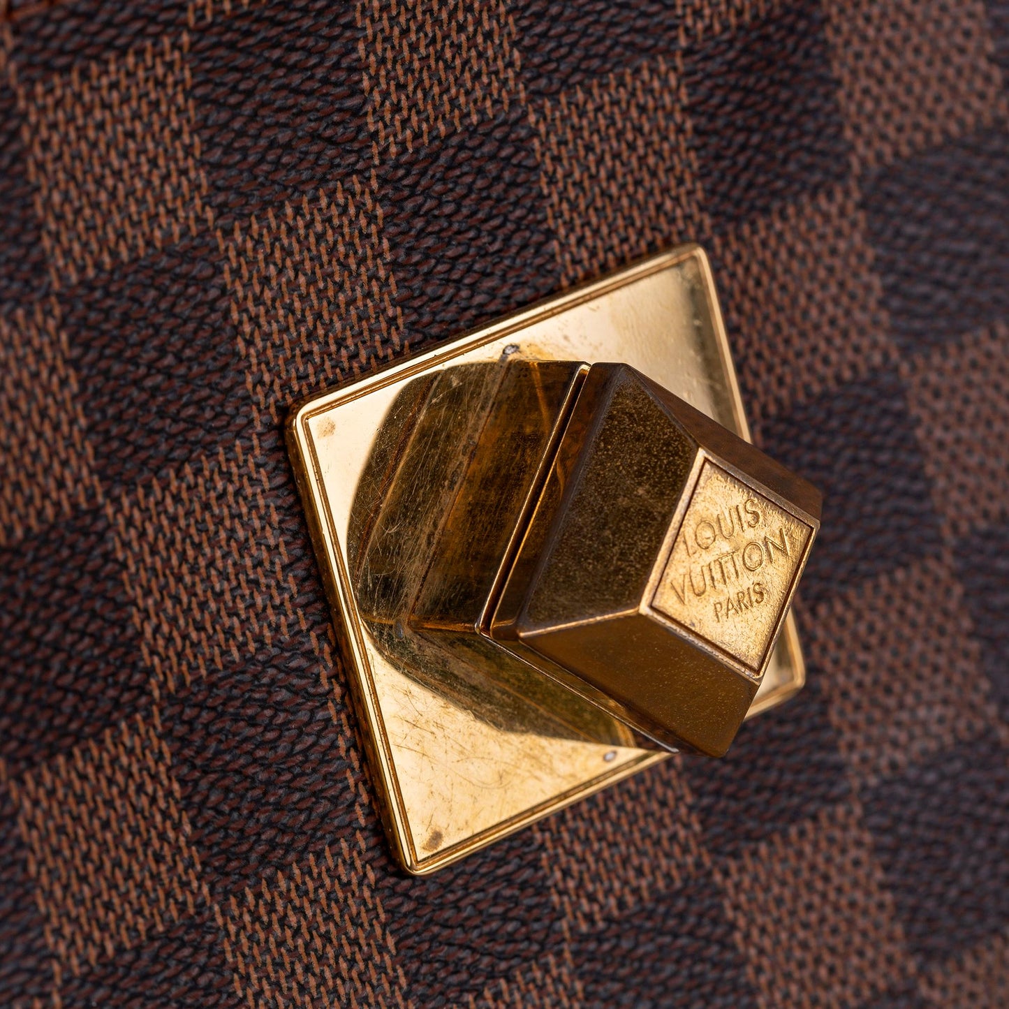 Louis Vuitton Damier Ebene Bergamo MM (SHG-36462)