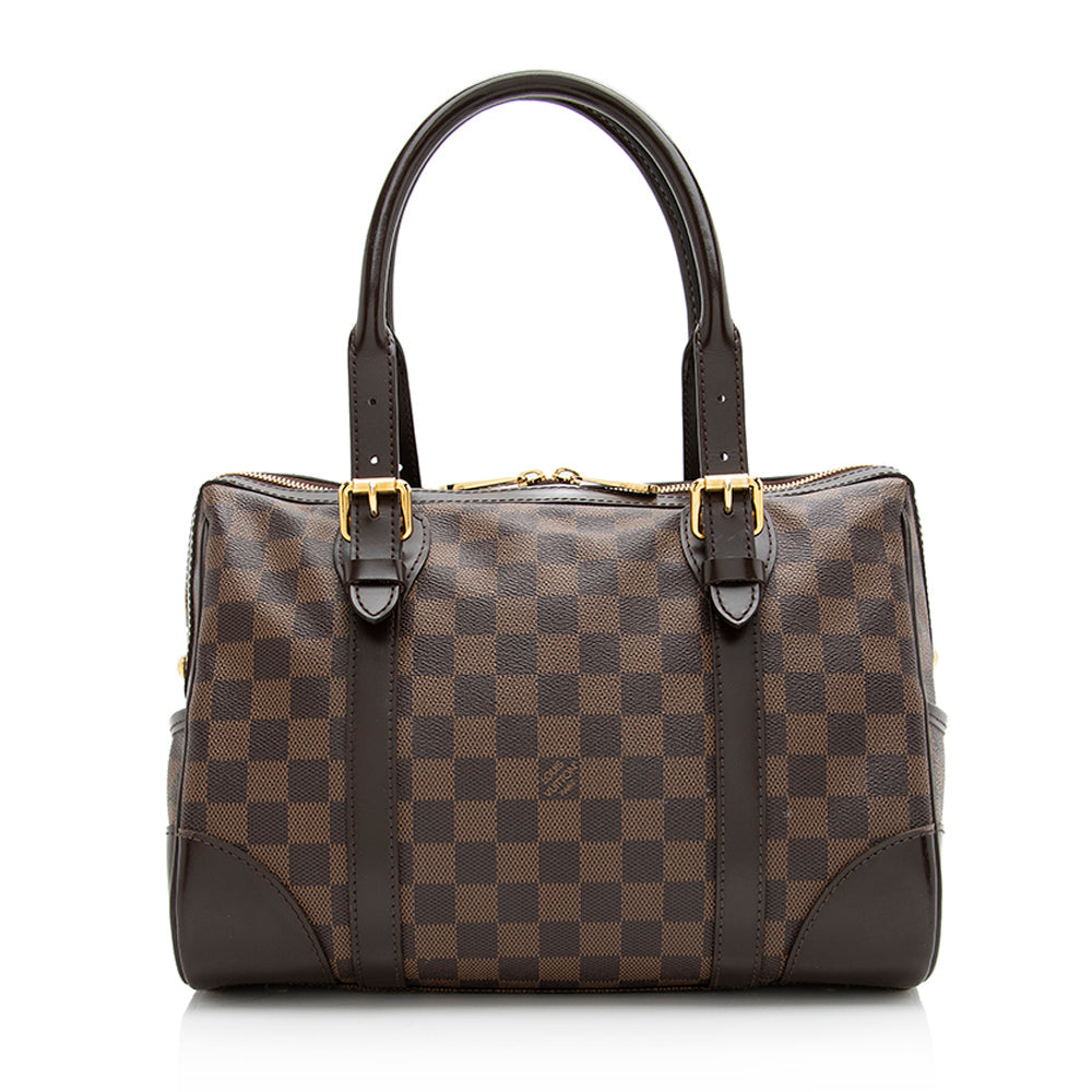 Louis Vuitton Damier Ebene Berkeley Satchel (SHF-21201)