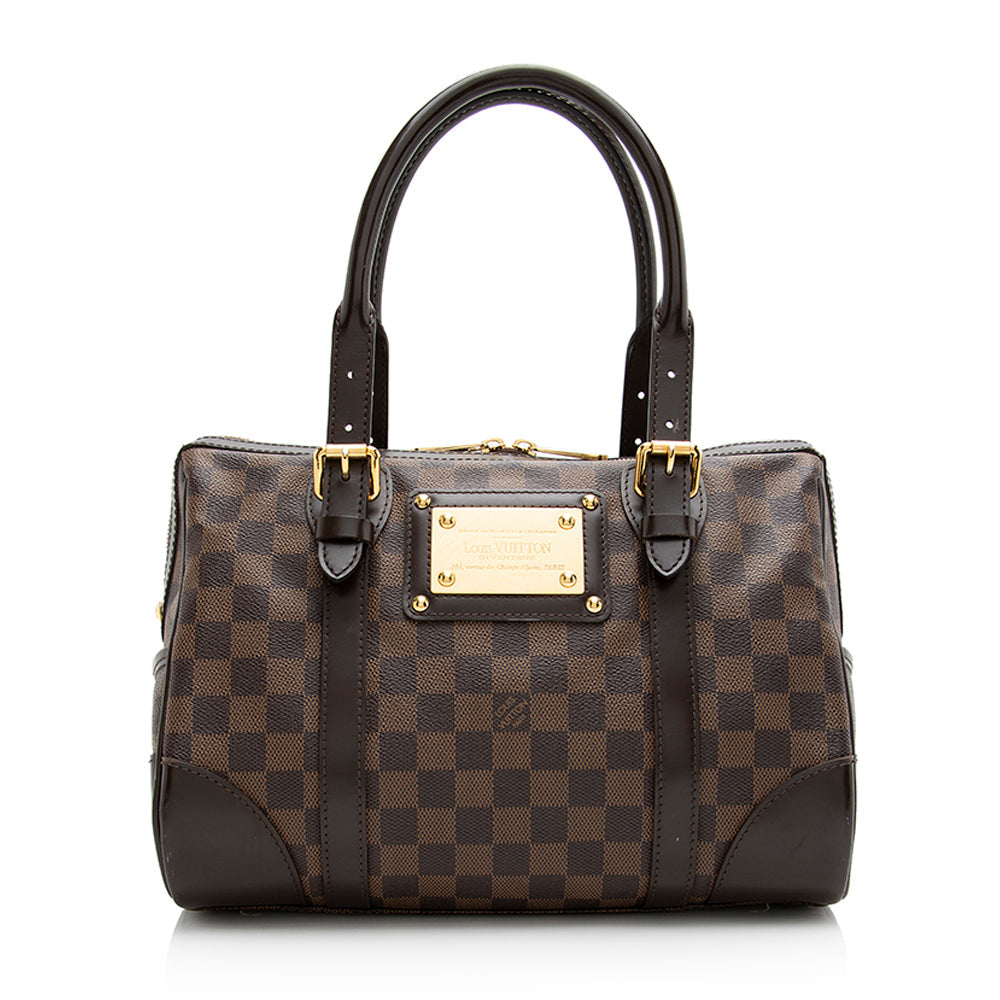 Louis Vuitton Damier Ebene Berkeley Satchel (SHF-21201)