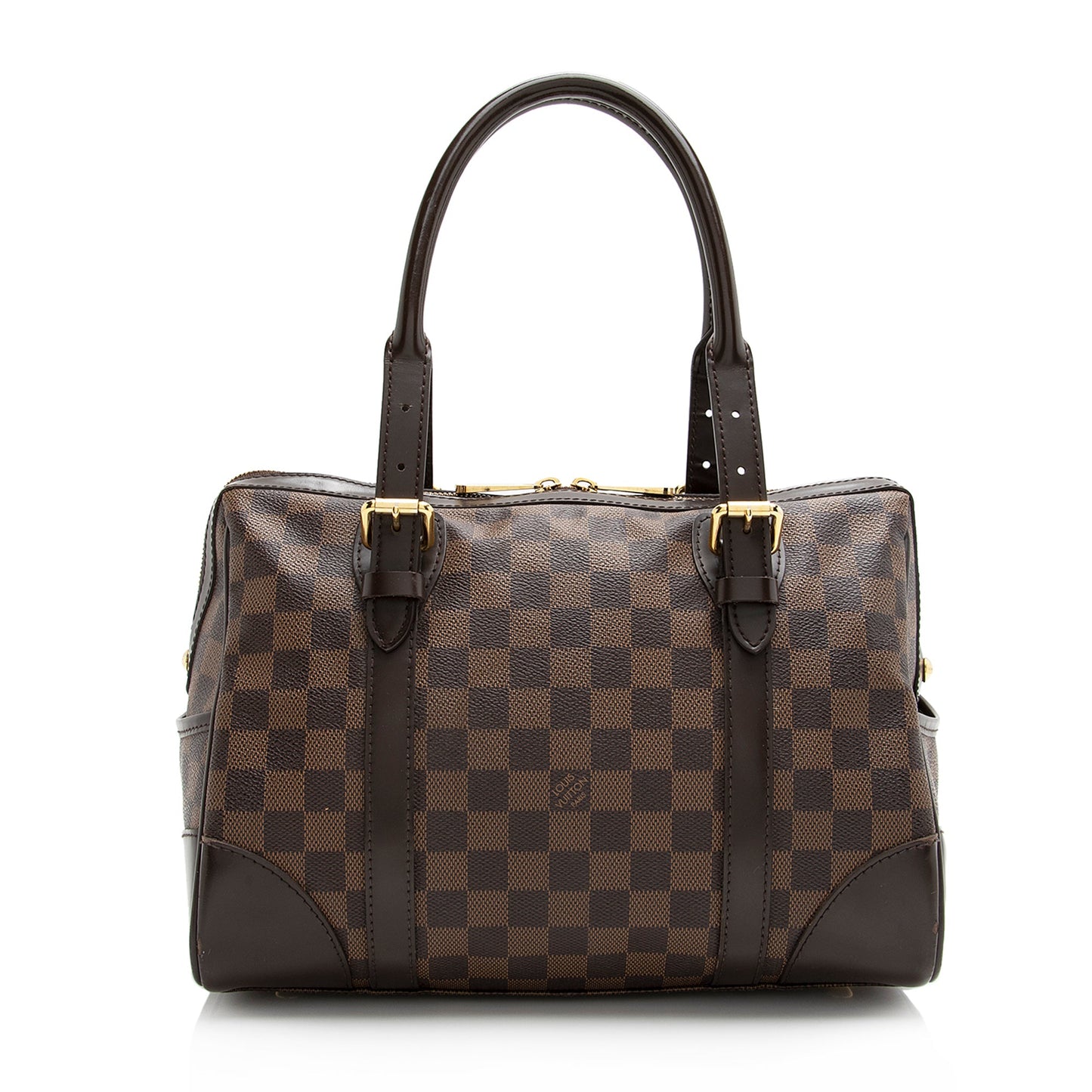 Louis Vuitton Damier Ebene Berkeley Satchel (SHF-22309)
