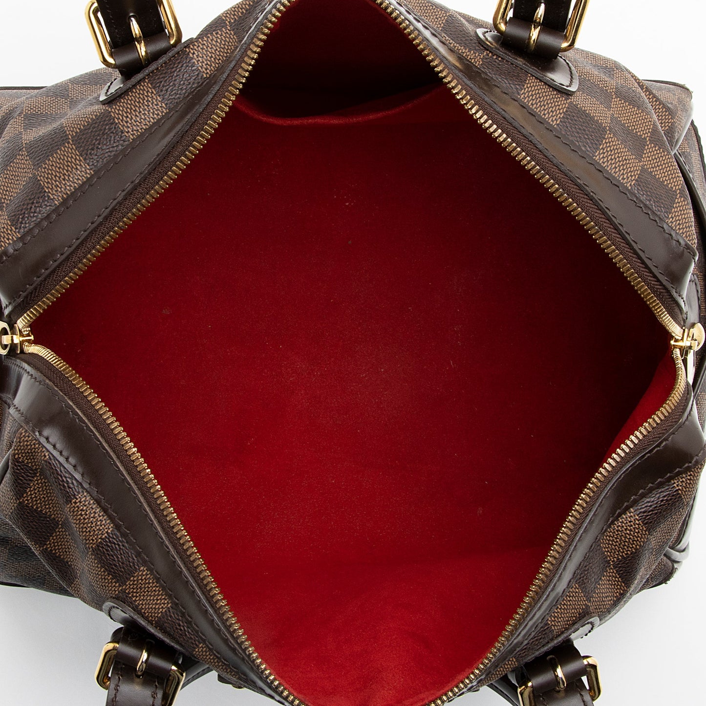 Louis Vuitton Damier Ebene Berkeley Satchel (SHF-22309)
