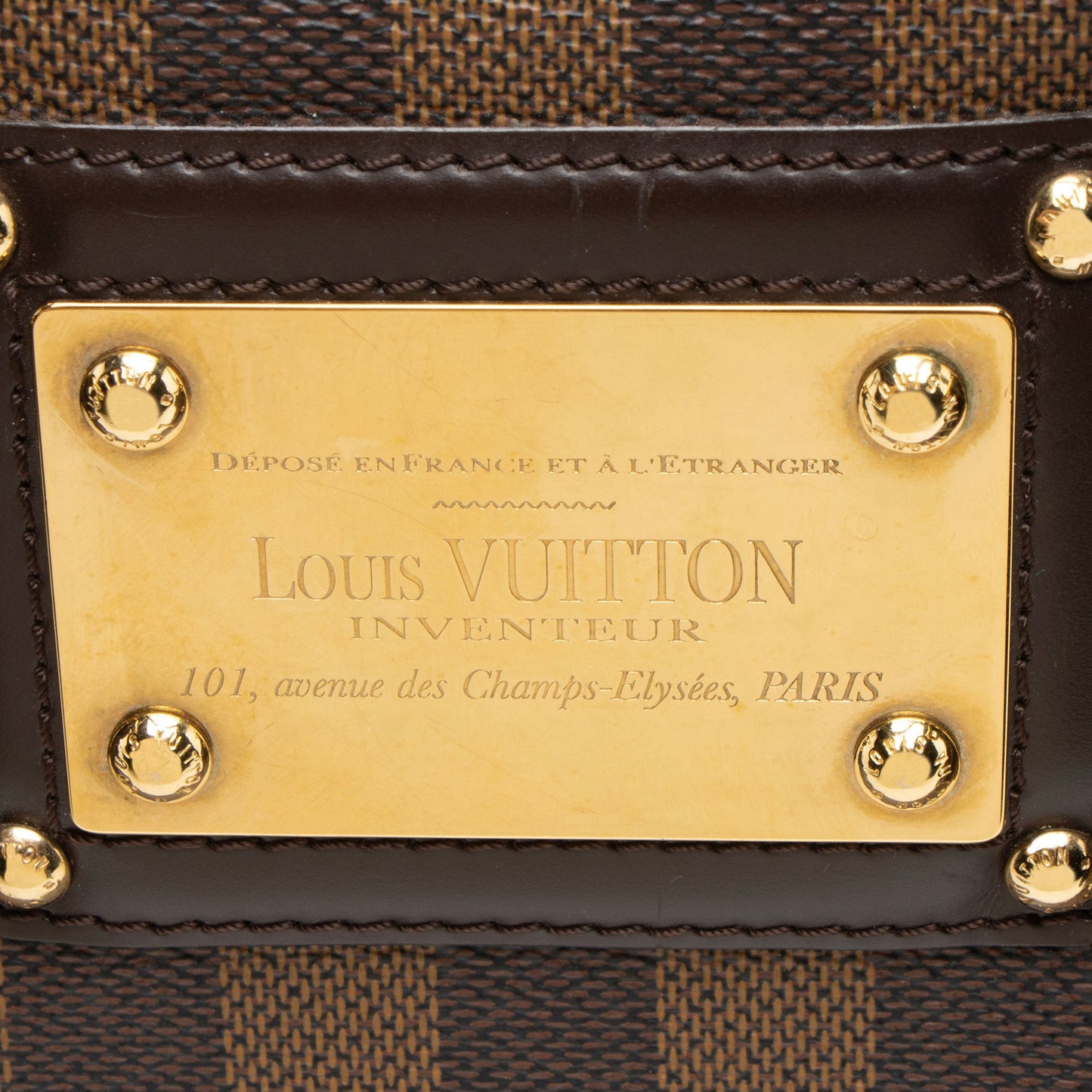 Louis Vuitton Damier Ebene Berkeley Satchel
