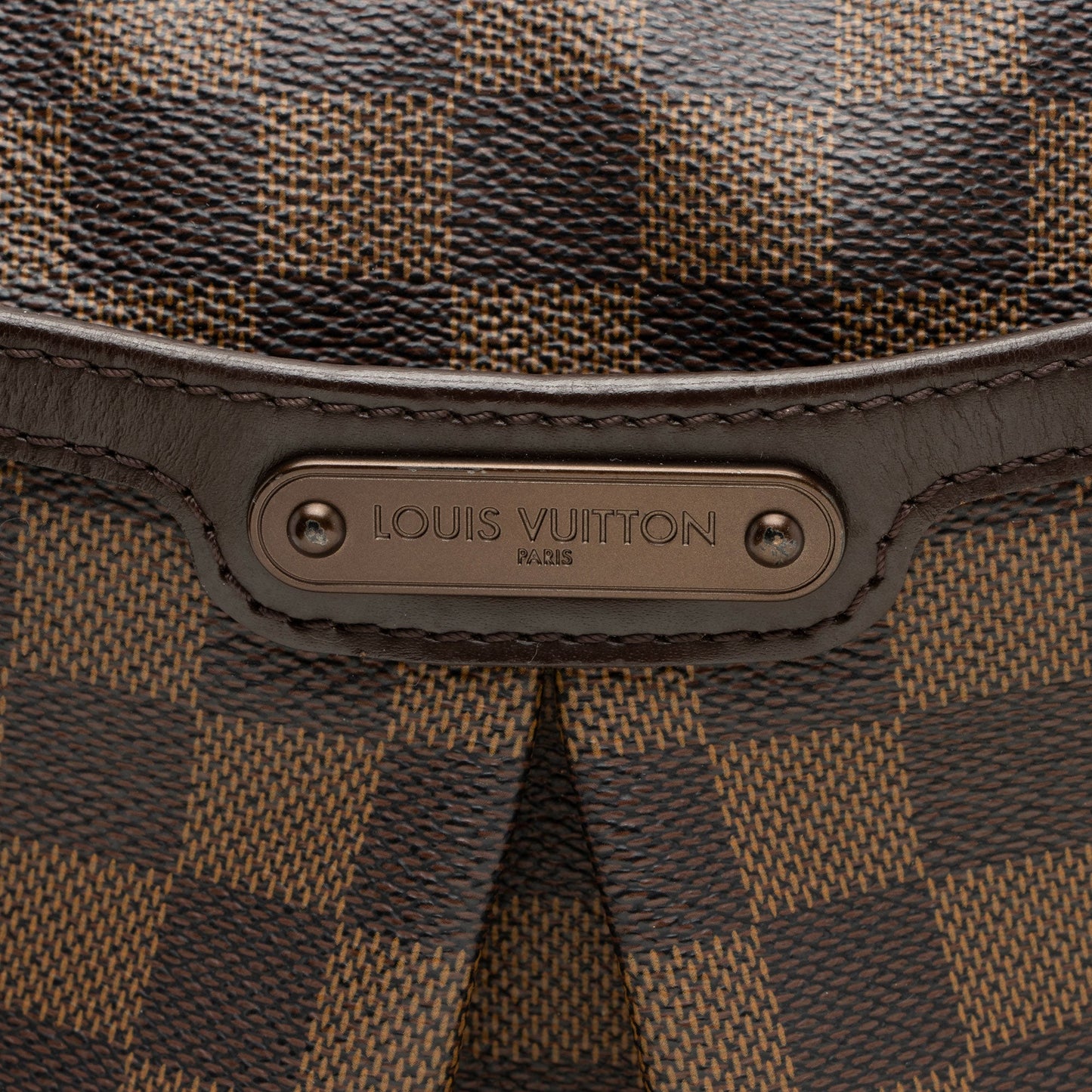 Louis Vuitton Damier Ebene Bloomsbury GM Shoulder Bag