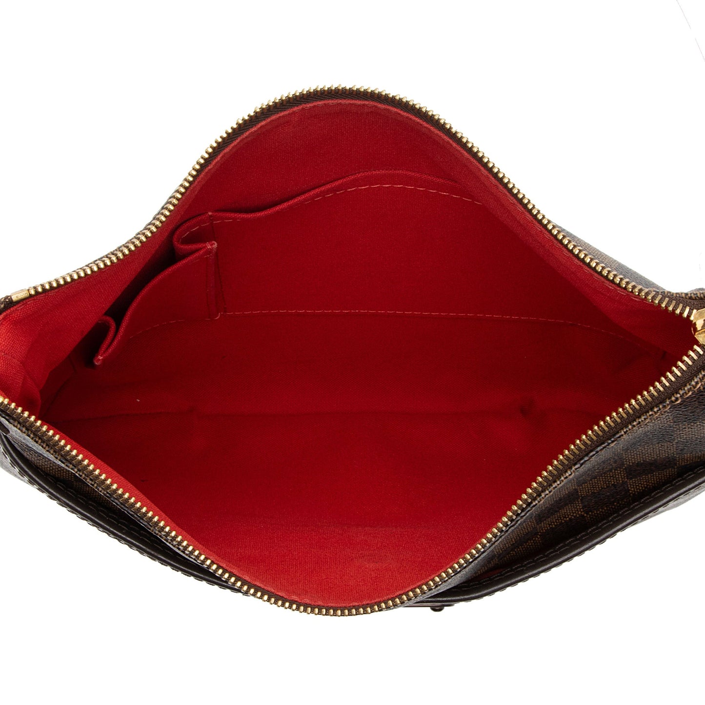 Louis Vuitton Damier Ebene Bloomsbury PM Shoulder Bag (SHF-DyuLWs)