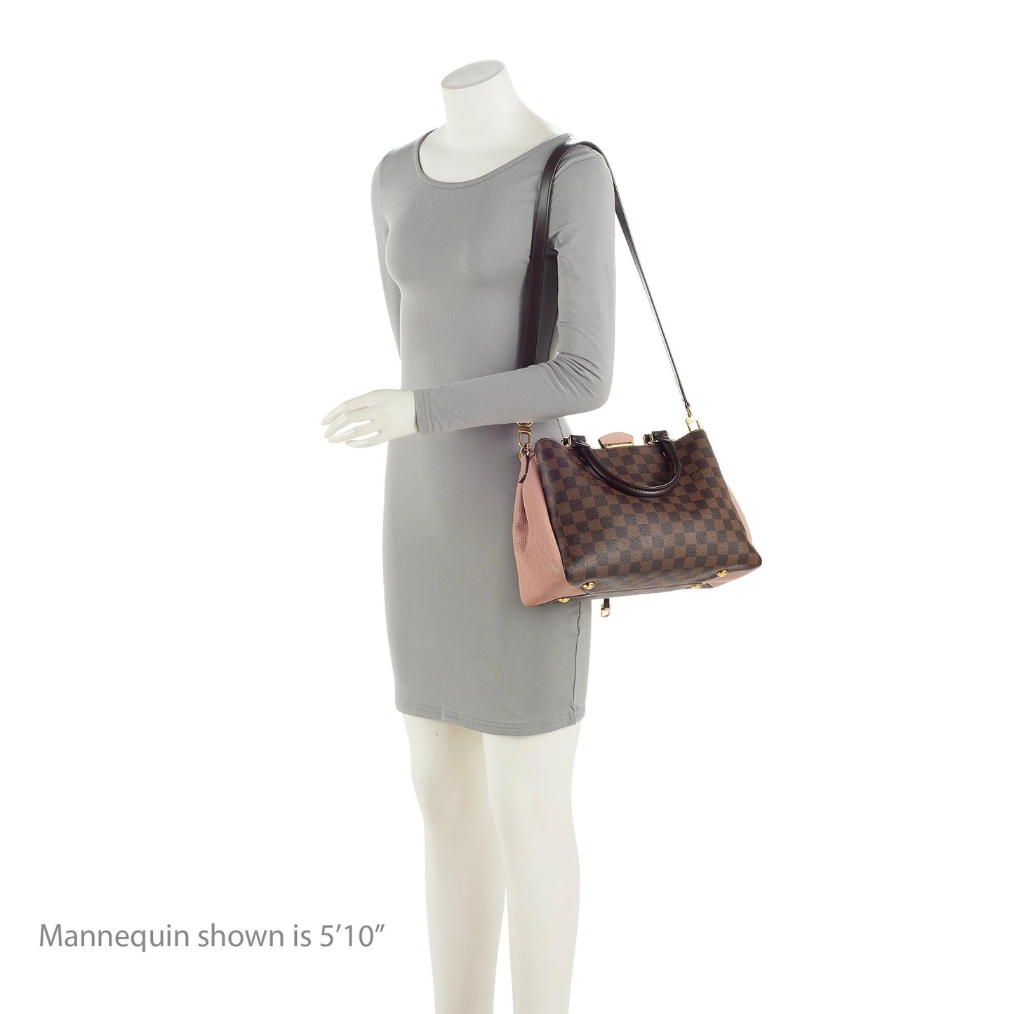Louis Vuitton Damier Ebene Brittany Satchel (SHF-23158)