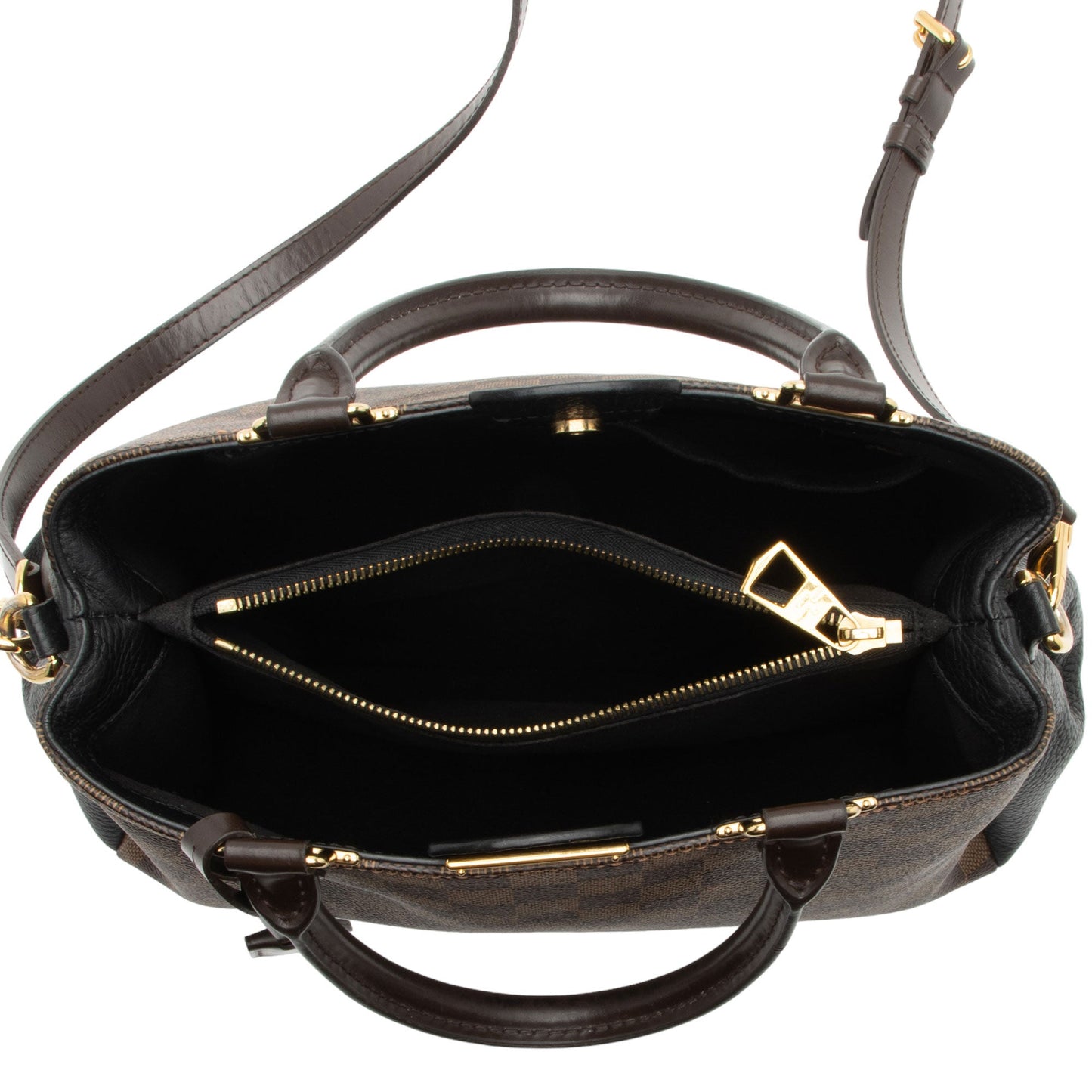 Louis Vuitton Damier Ebene Brittany Satchel (SHF-dcpGO5)