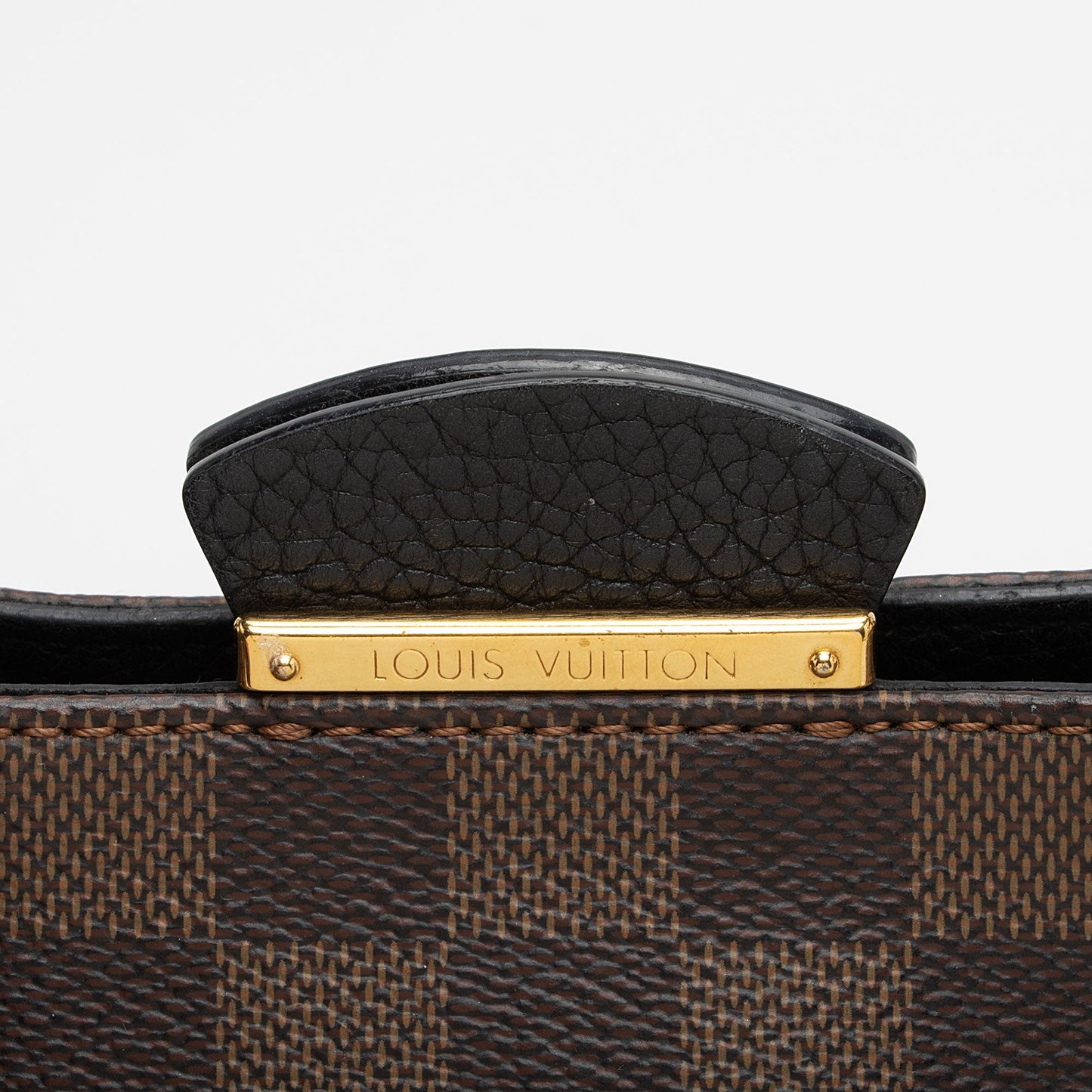 Louis Vuitton Damier Ebene Brittany Satchel (SHF-fyYPGZ)
