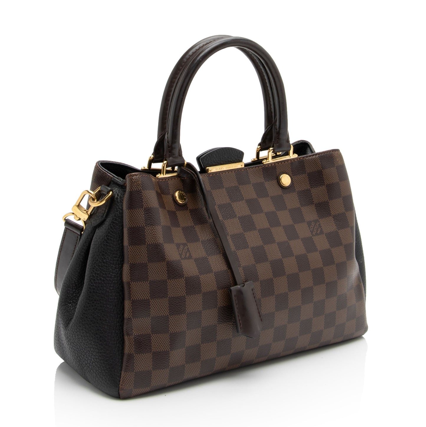 Louis Vuitton Damier Ebene Brittany Satchel (SHF-fyYPGZ)