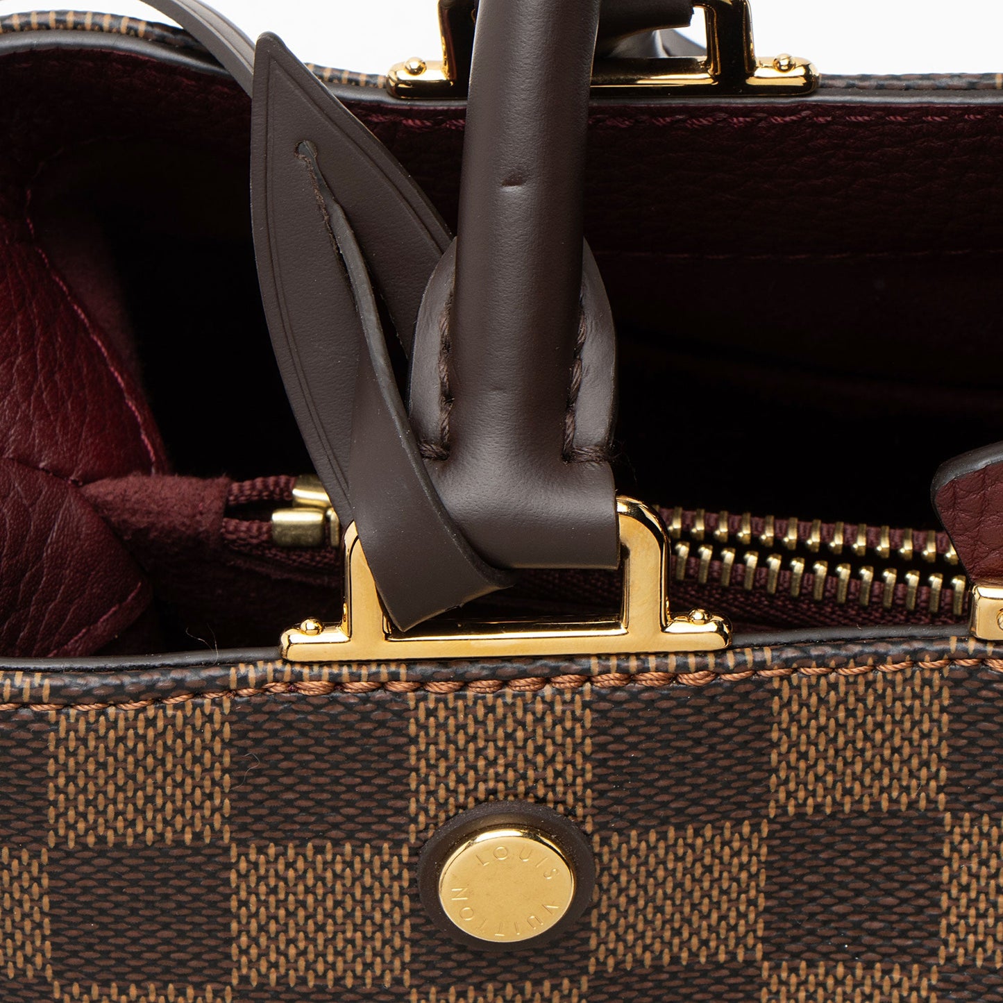Louis Vuitton Damier Ebene Brittany Satchel