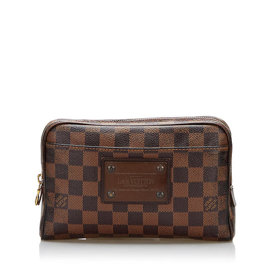 Louis Vuitton Damier Ebene Brooklyn Bum Bag (SHG-iDoyVW)