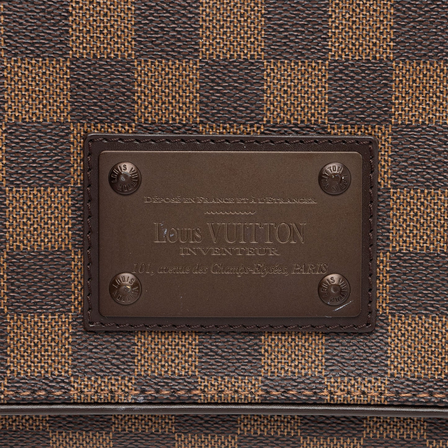 Louis Vuitton Damier Ebene Brooklyn GM Messenger (SHF-6cKaqu)