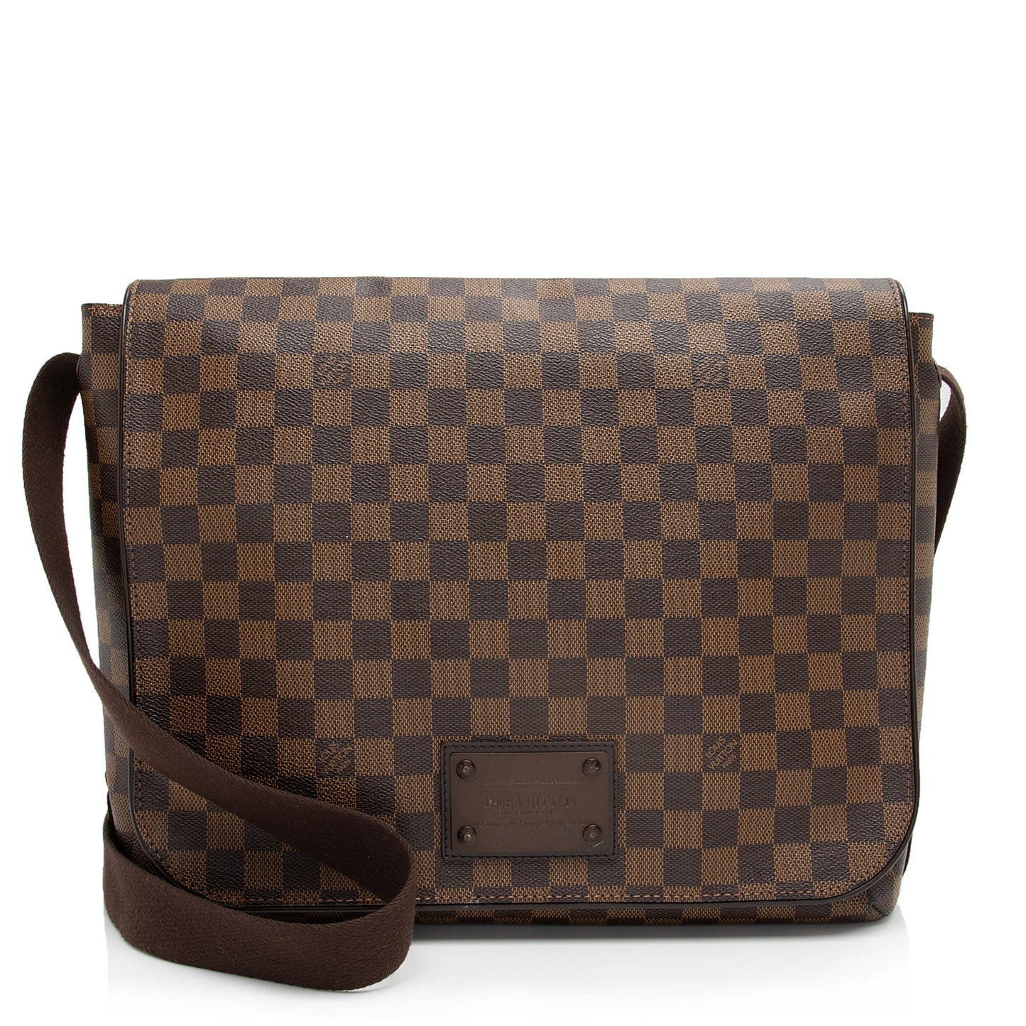 Louis Vuitton Damier Ebene Brooklyn GM Messenger (SHF-6cKaqu)