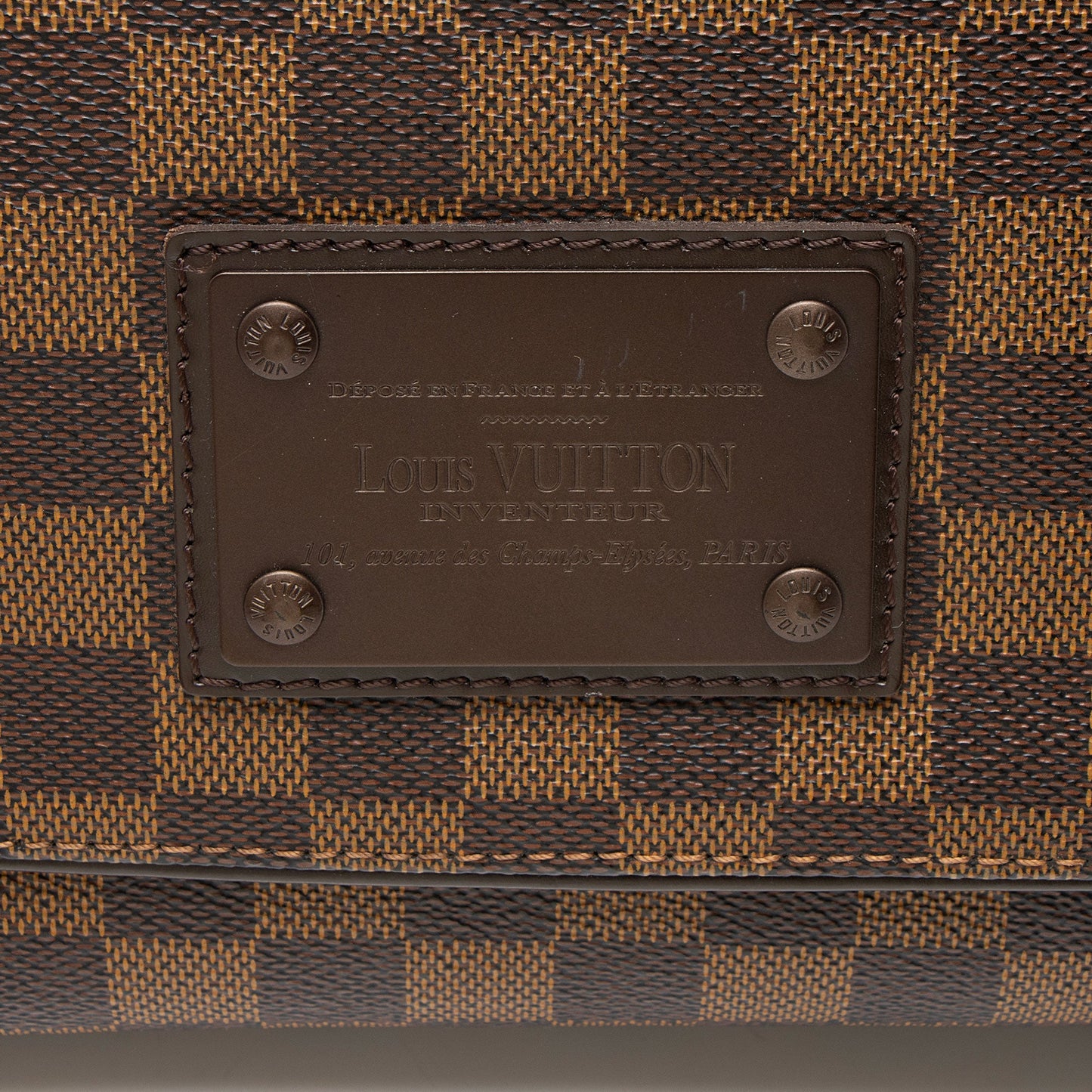 Louis Vuitton Damier Ebene Brooklyn MM Messenger