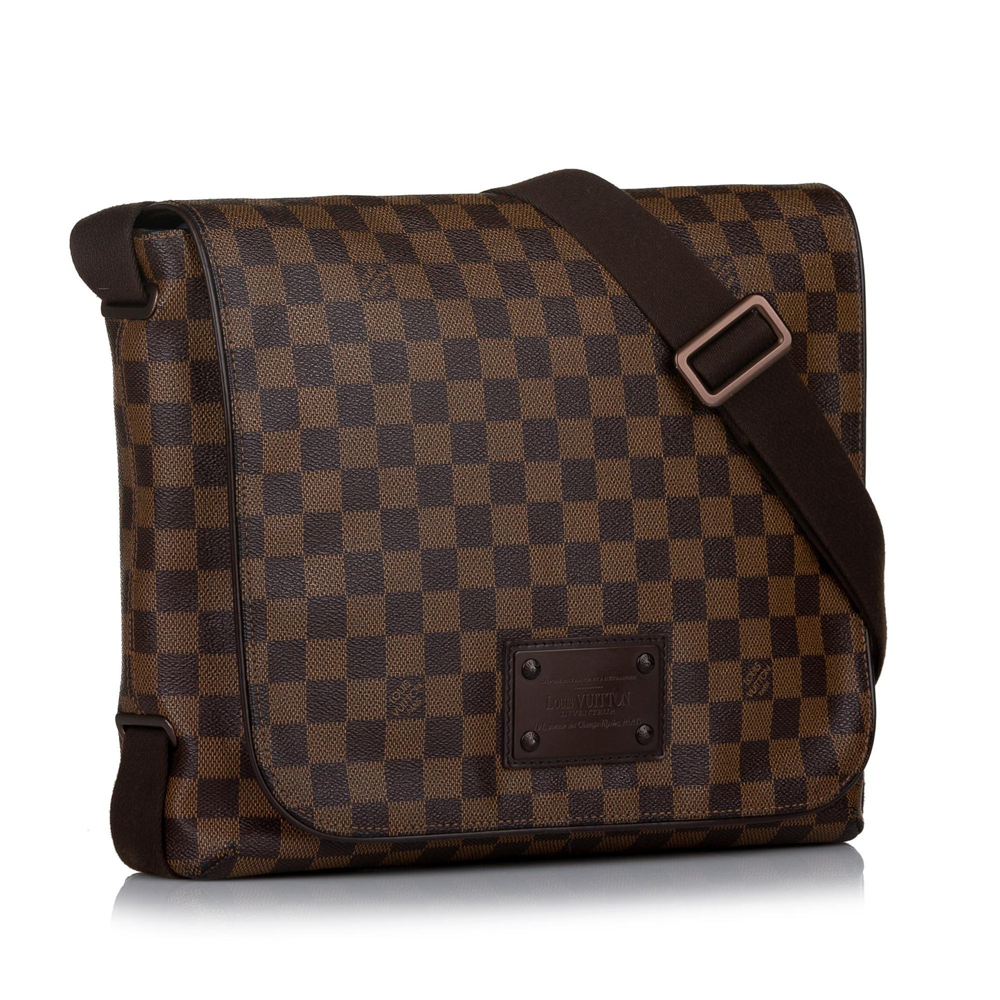 Louis Vuitton Damier Ebene Brooklyn MM (SHG-33194)