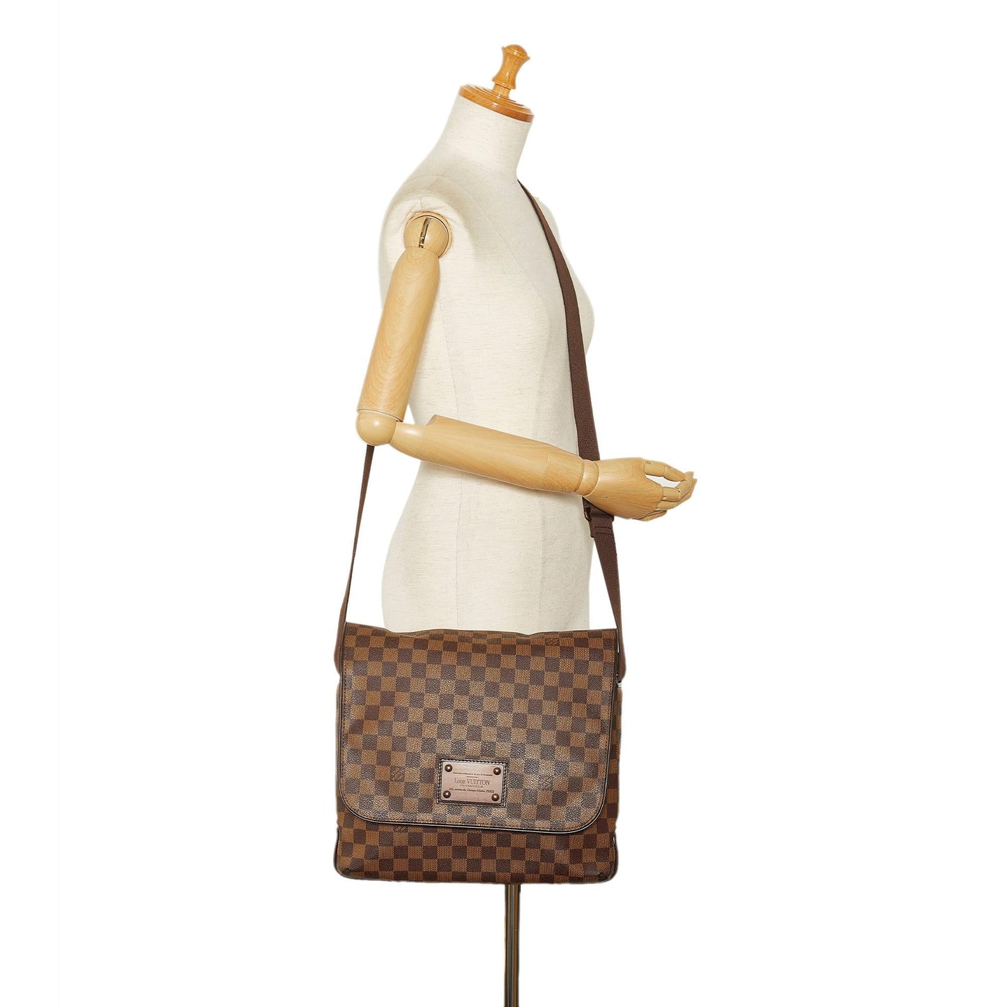 Louis Vuitton Damier Ebene Brooklyn MM (SHG-pfDExe)