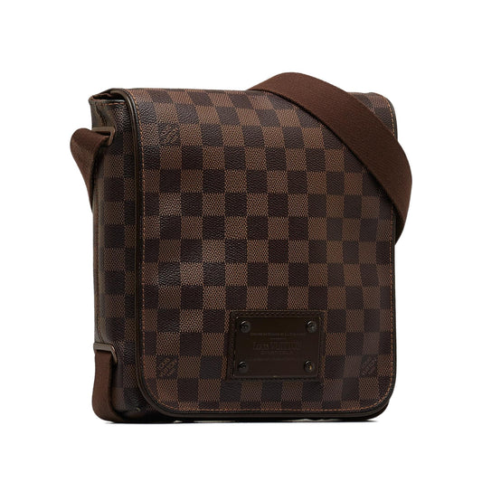 Louis Vuitton Damier Ebene Brooklyn PM (SHG-PUFXoy)