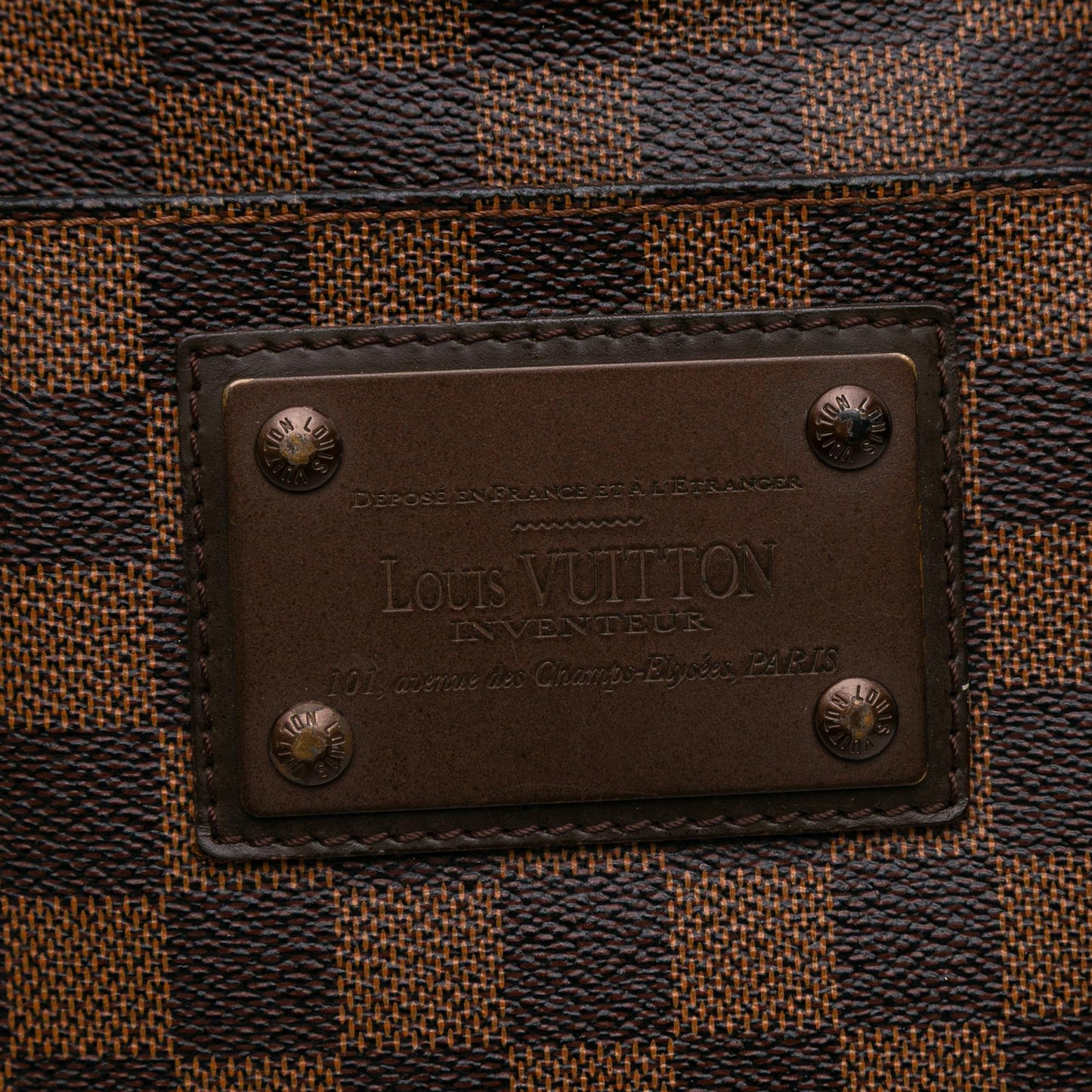 Louis Vuitton Damier Ebene Brooklyn Pochette