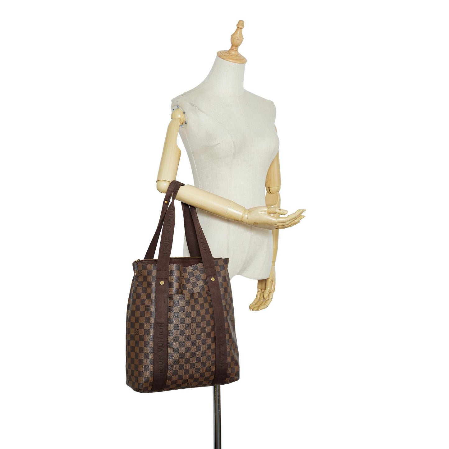 Louis Vuitton Damier Ebene Cabas Beaubourg (SHG-Wiyc8J)