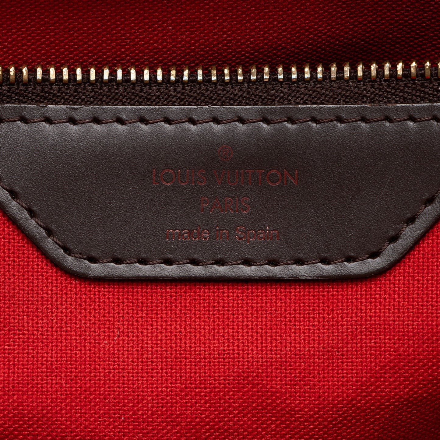 Louis Vuitton Damier Ebene Cabas Rivington Tote
