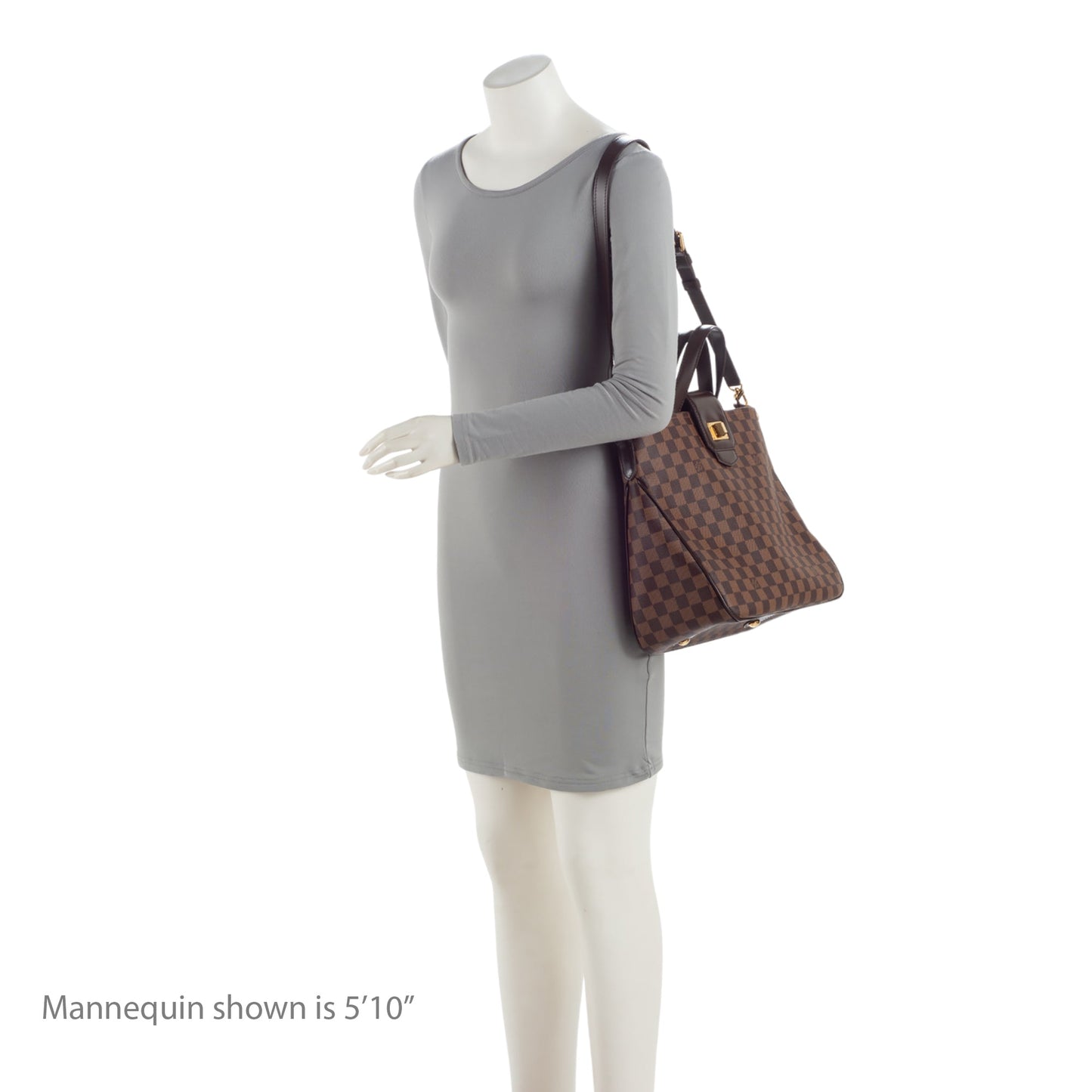 Louis Vuitton Damier Ebene Cabas Roseberry Satchel (SHF-A4MSXk)