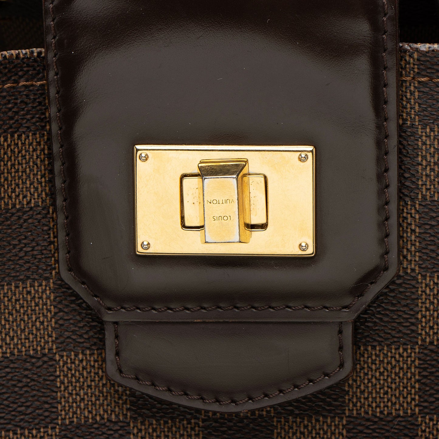 Louis Vuitton Damier Ebene Cabas Rosebery Satchel