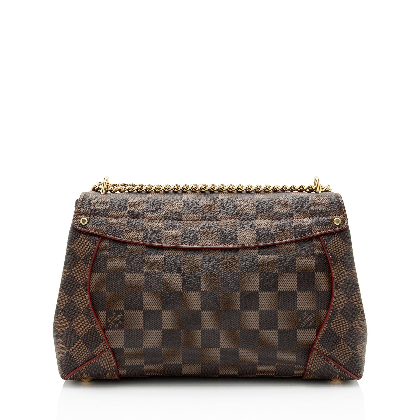 Louis Vuitton Damier Ebene Caissa Clutch (SHF-BgB2ym)