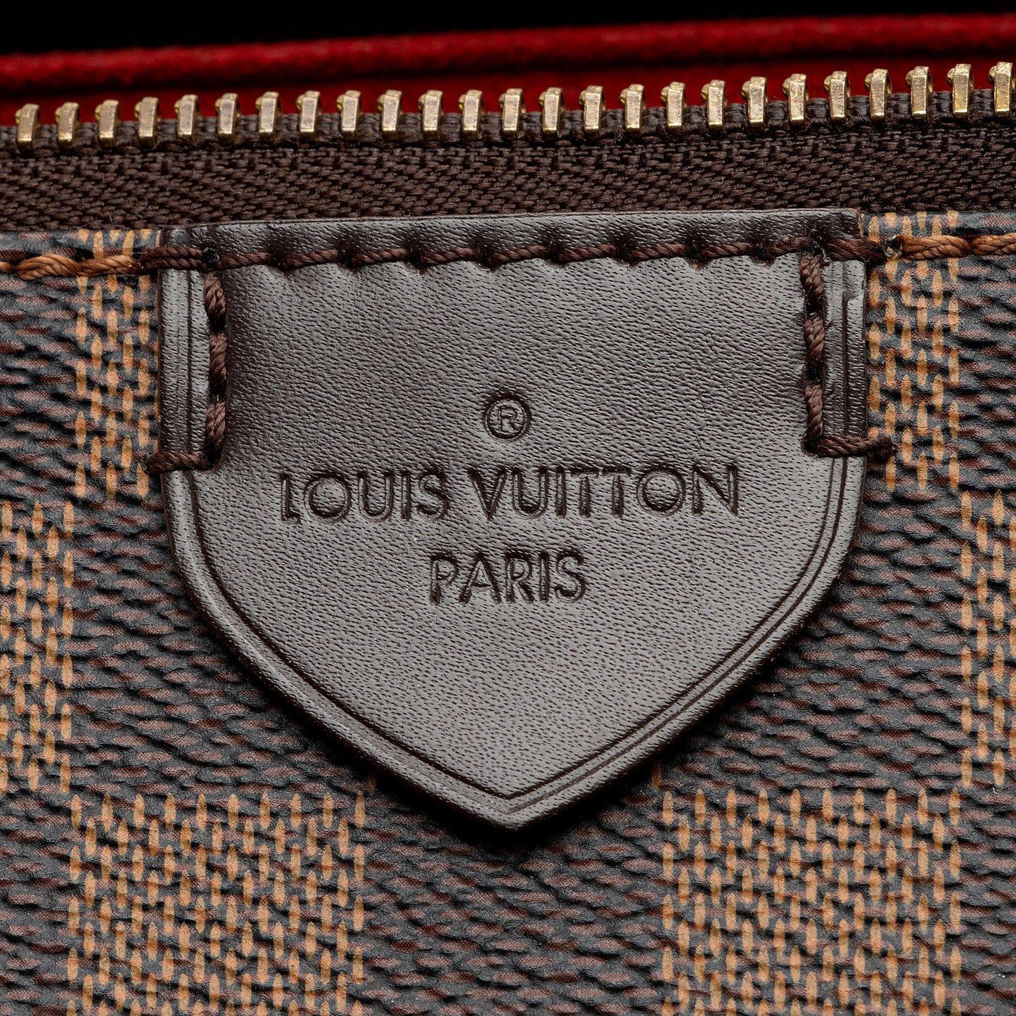 Louis Vuitton Damier Ebene Caissa PM Tote (SHF-Xs0T8U)