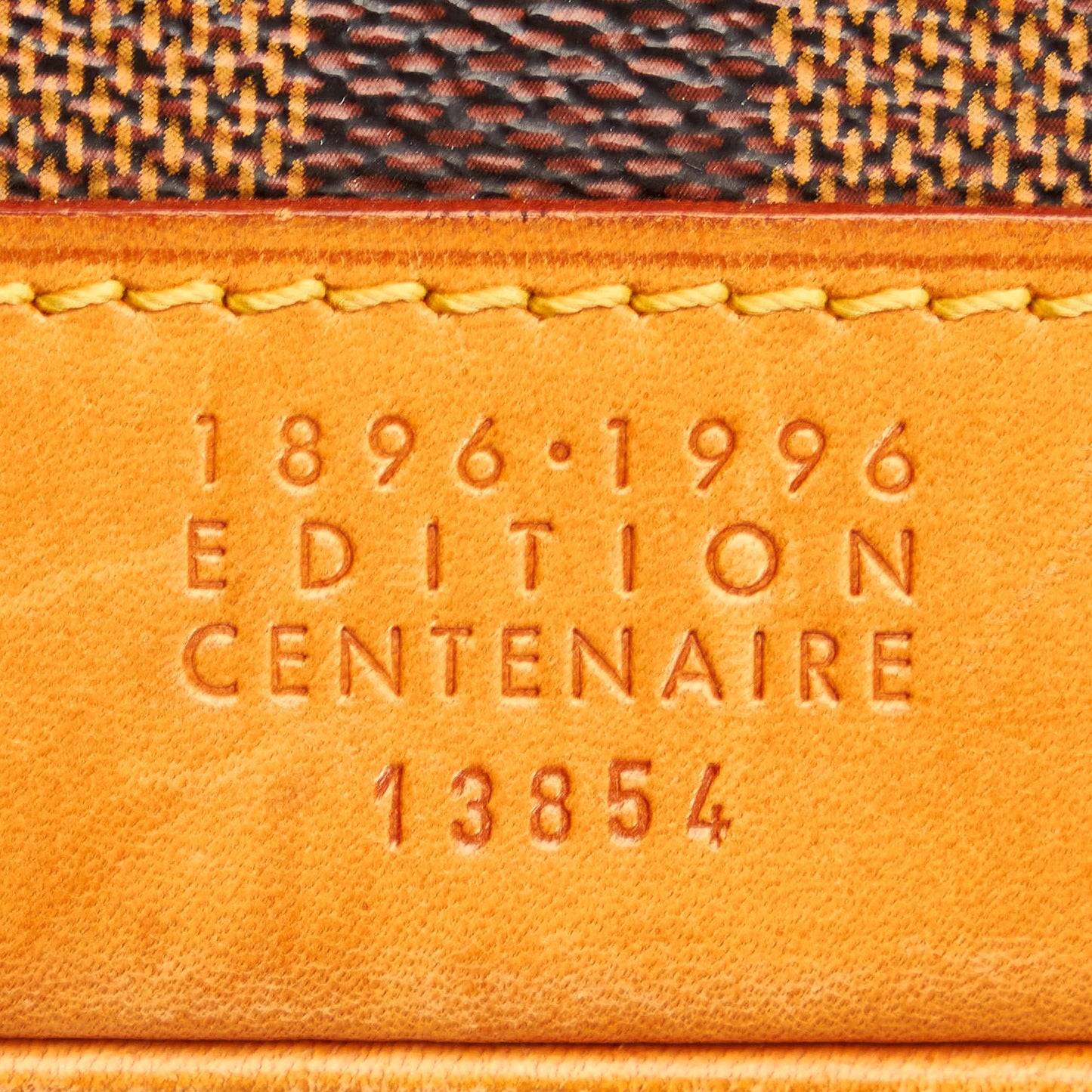 Louis Vuitton Damier Ebene Centenaire Arlequin Soho (SHG-32580)