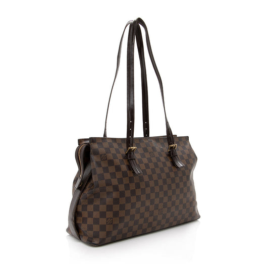 Louis Vuitton Damier Ebene Chelsea Tote -  (SHF-17339)