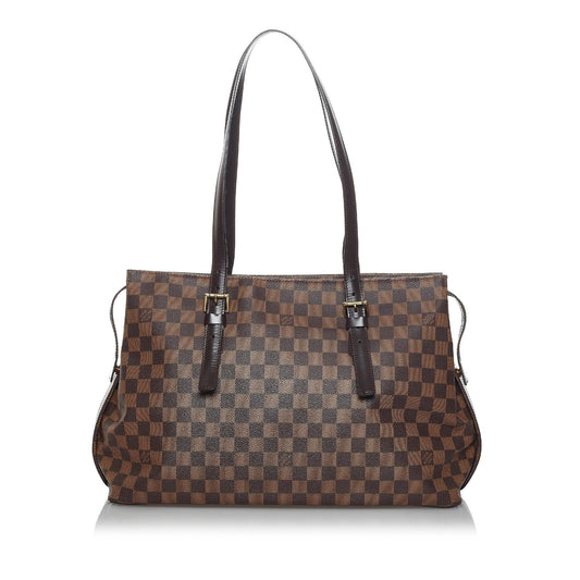 Louis Vuitton Damier Ebene Chelsea (SHG-37416)