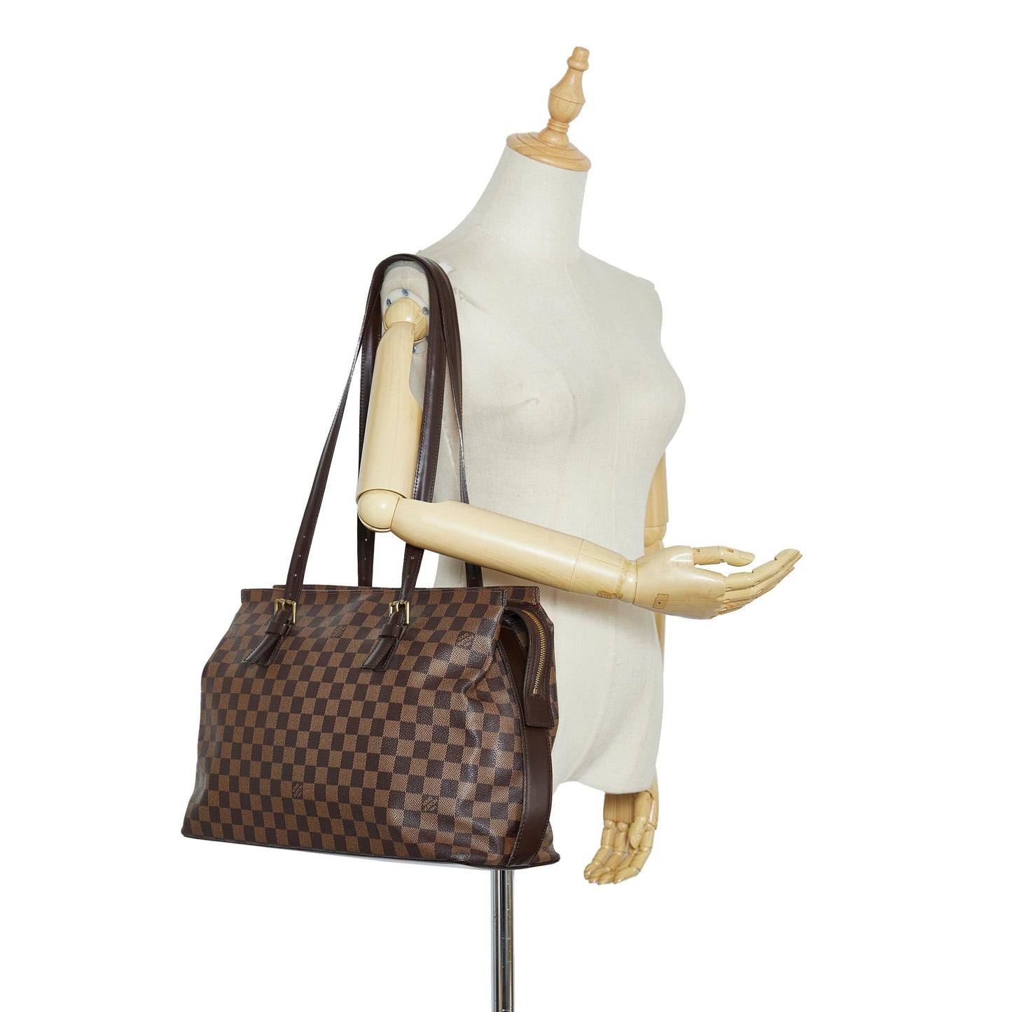Louis Vuitton Damier Ebene Chelsea (SHG-FzfAxr)