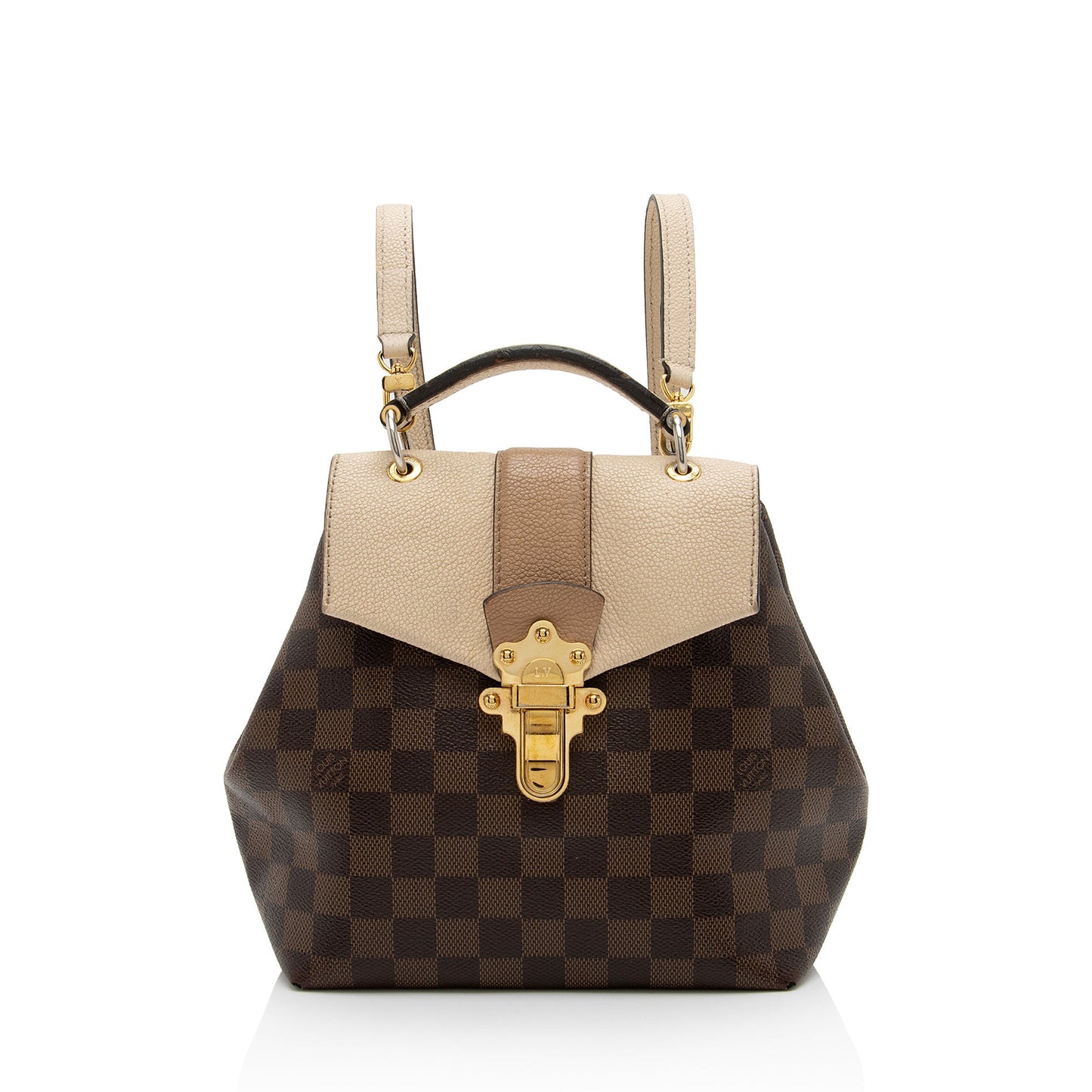 Louis Vuitton Damier Ebene Clapton Backpack -  (SHF-C2yqZQ)
