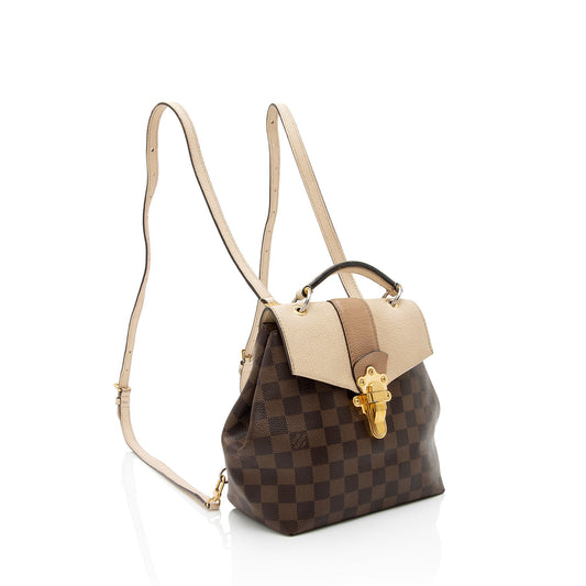 Louis Vuitton Damier Ebene Clapton Backpack -  (SHF-C2yqZQ)