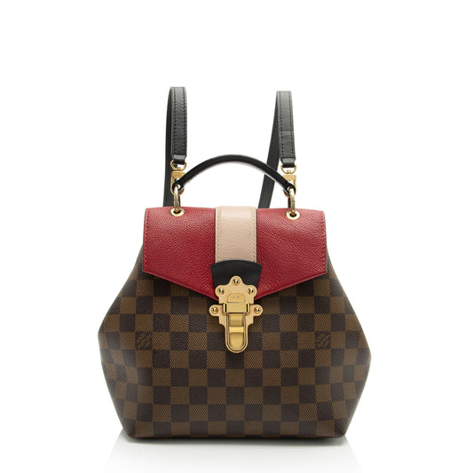 Louis Vuitton Damier Ebene Clapton Backpack (SHF-iCHtpx)